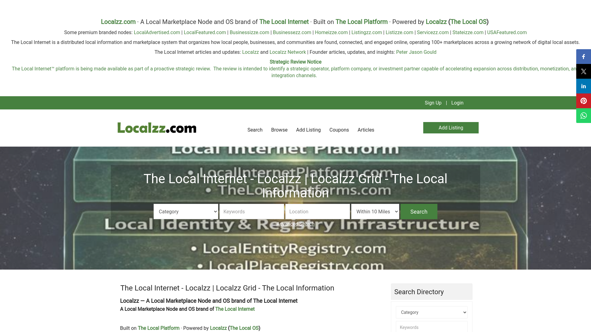 website screenshot of https://onebusinessprofile.com/