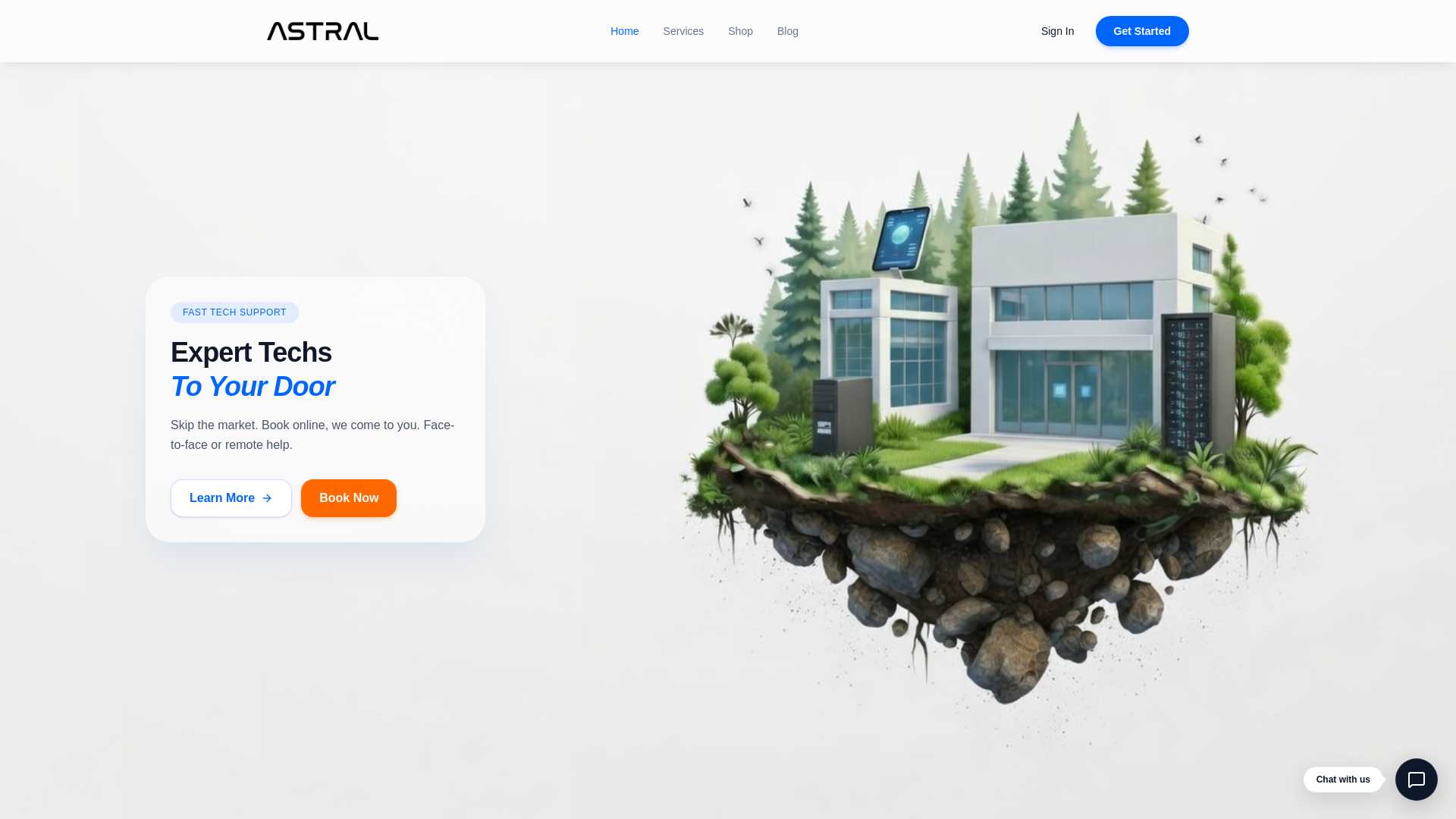 website screenshot of https://astralsc.pages.dev/