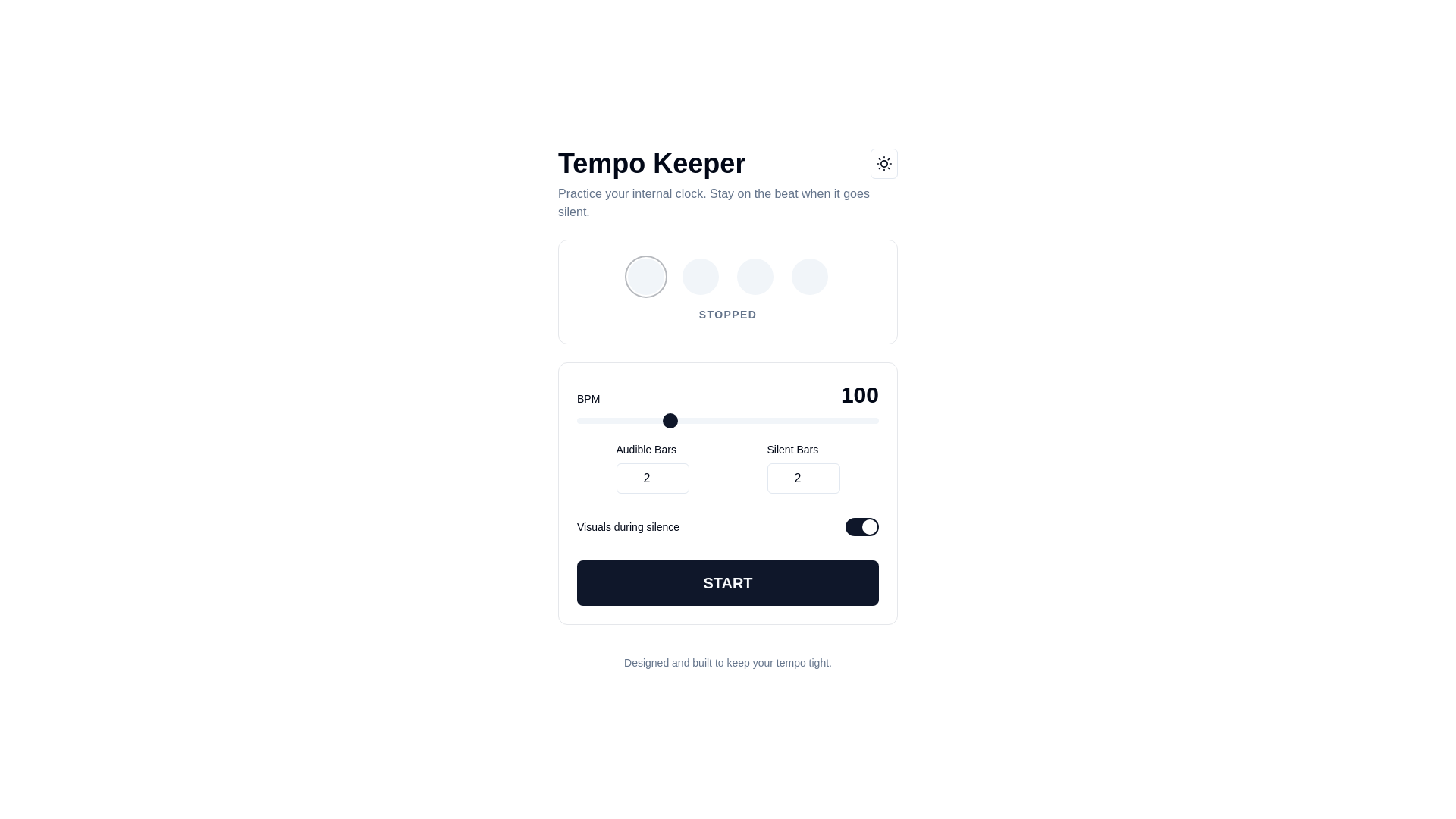 website screenshot of https://tempo-keeper.pages.dev/