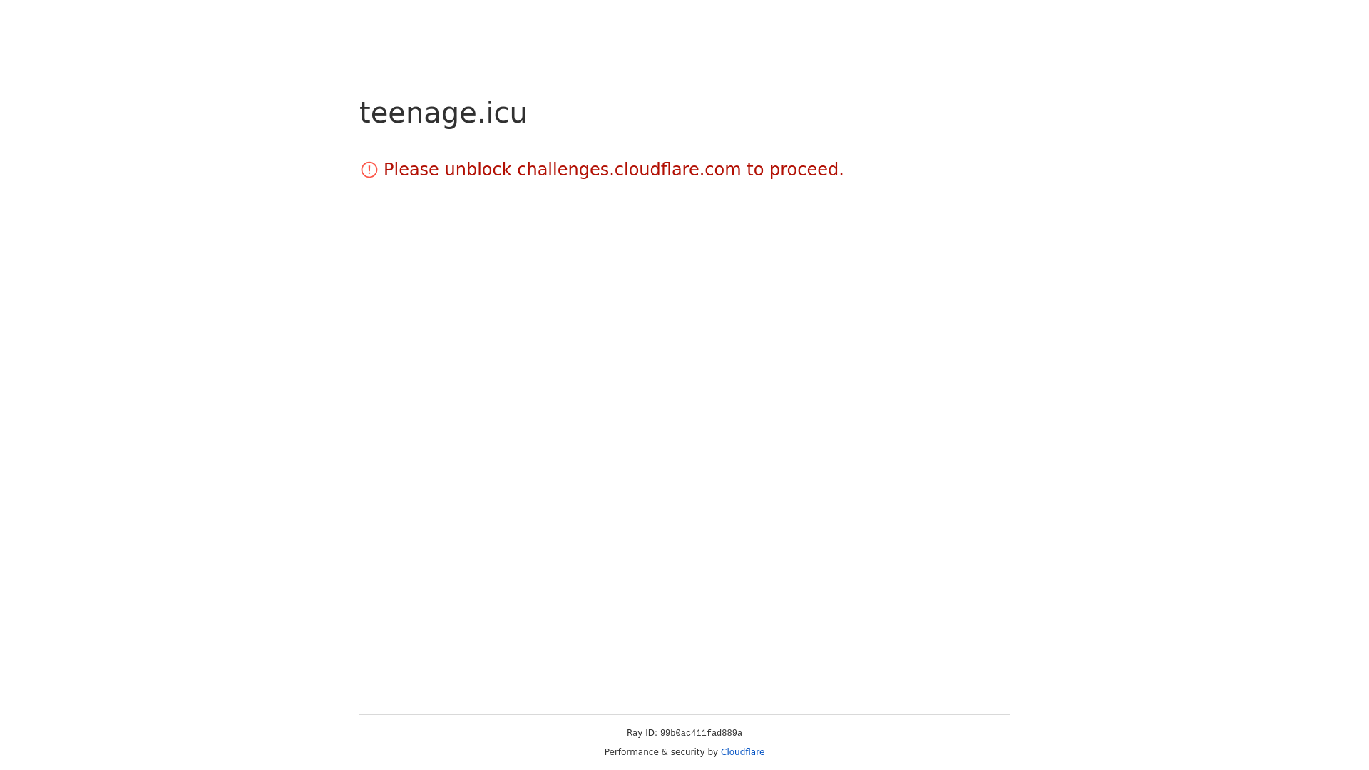website screenshot of https://teenage.icu/