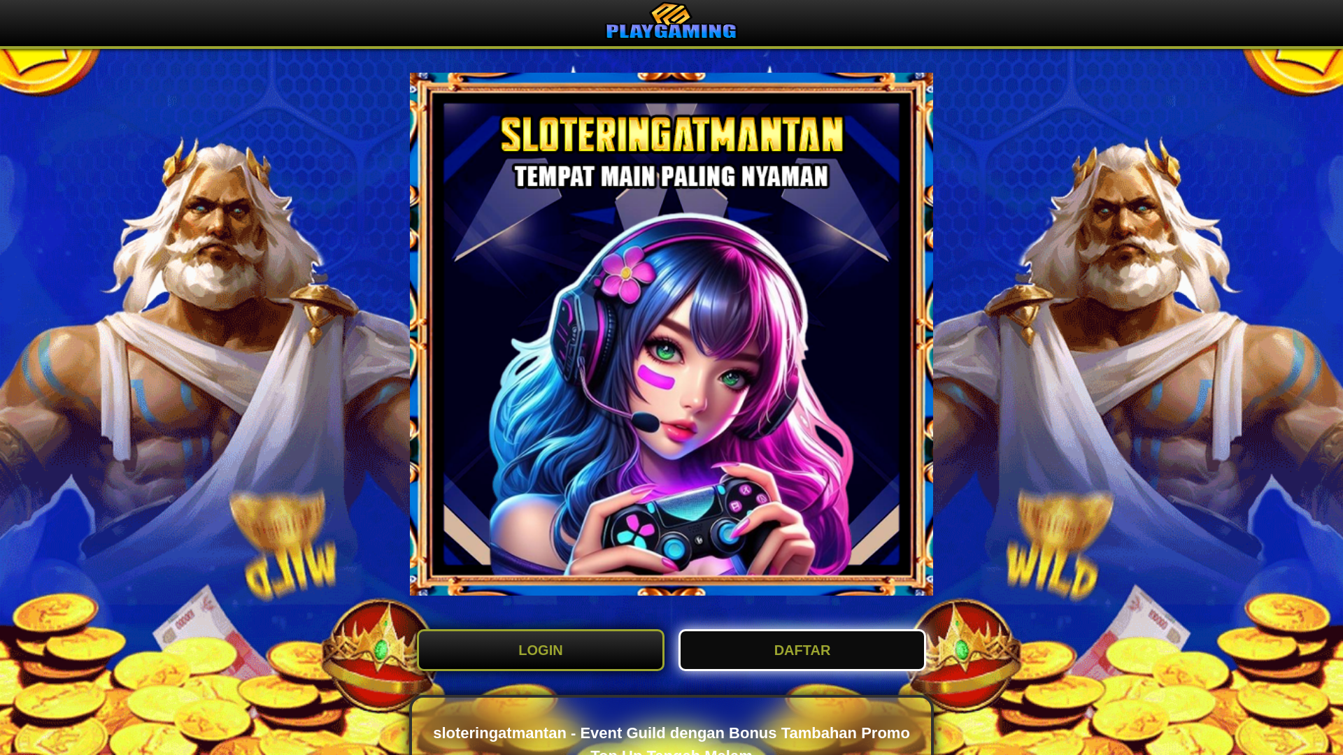 website screenshot of https://sloteringatmantan.live/