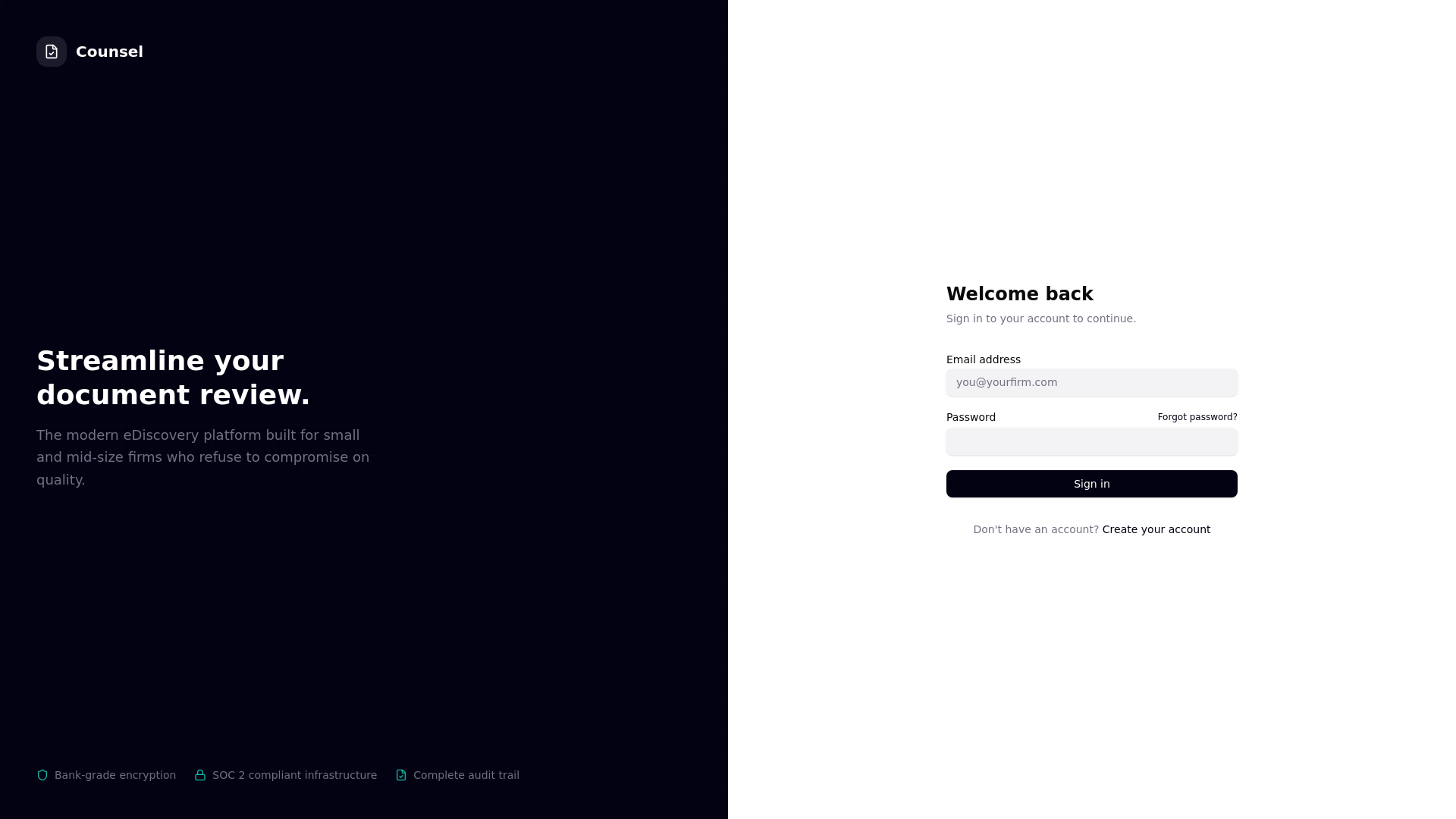website screenshot of https://brevio.legal/