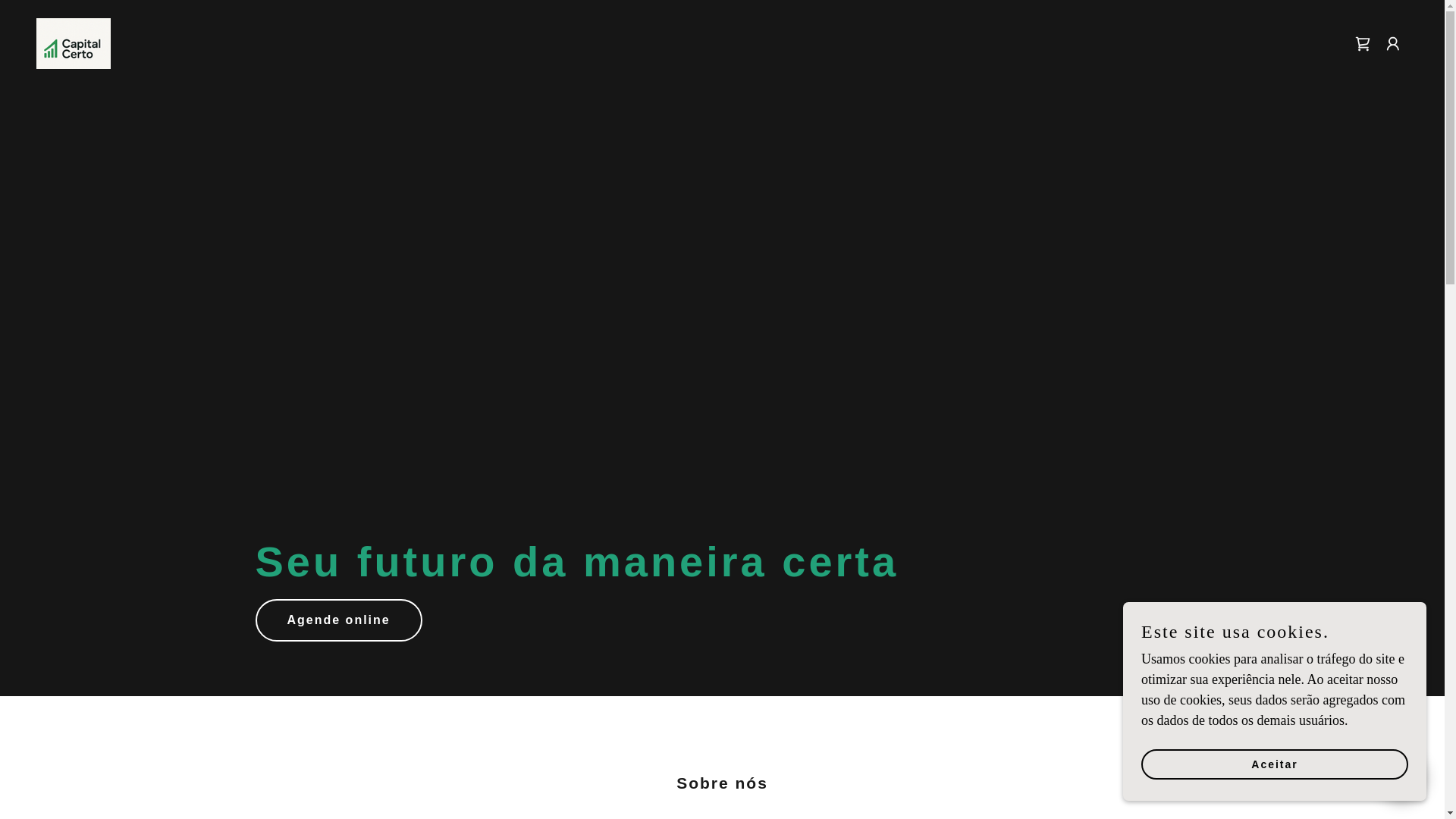website screenshot of https://capitalcerto.vc/