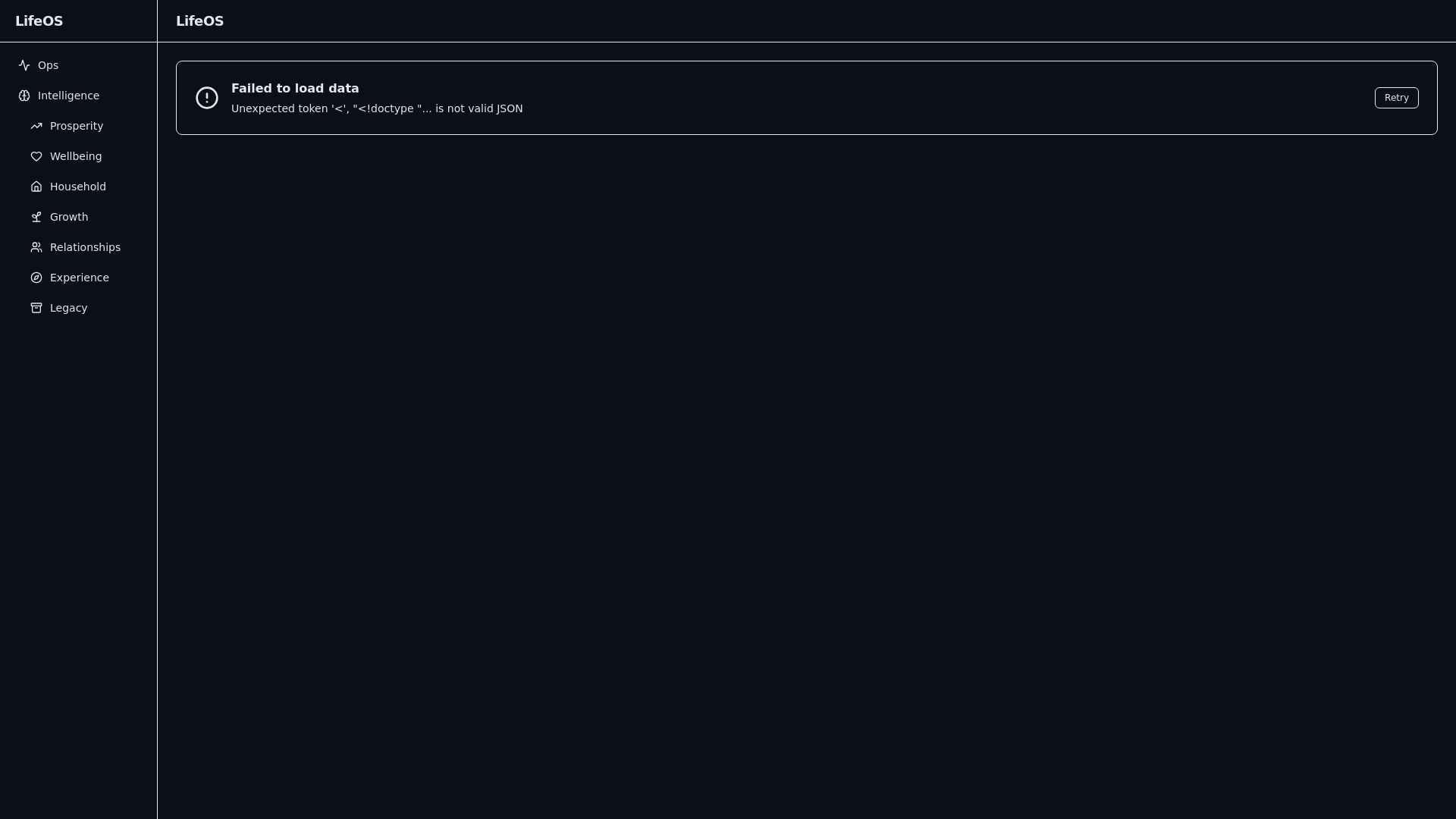 website screenshot of https://lifeos-frontend-3i1.pages.dev/