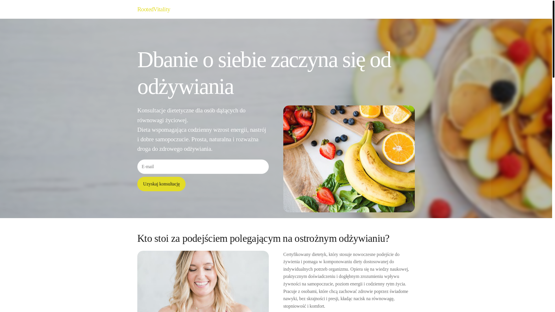 website screenshot of https://rootedvitalitym.com/