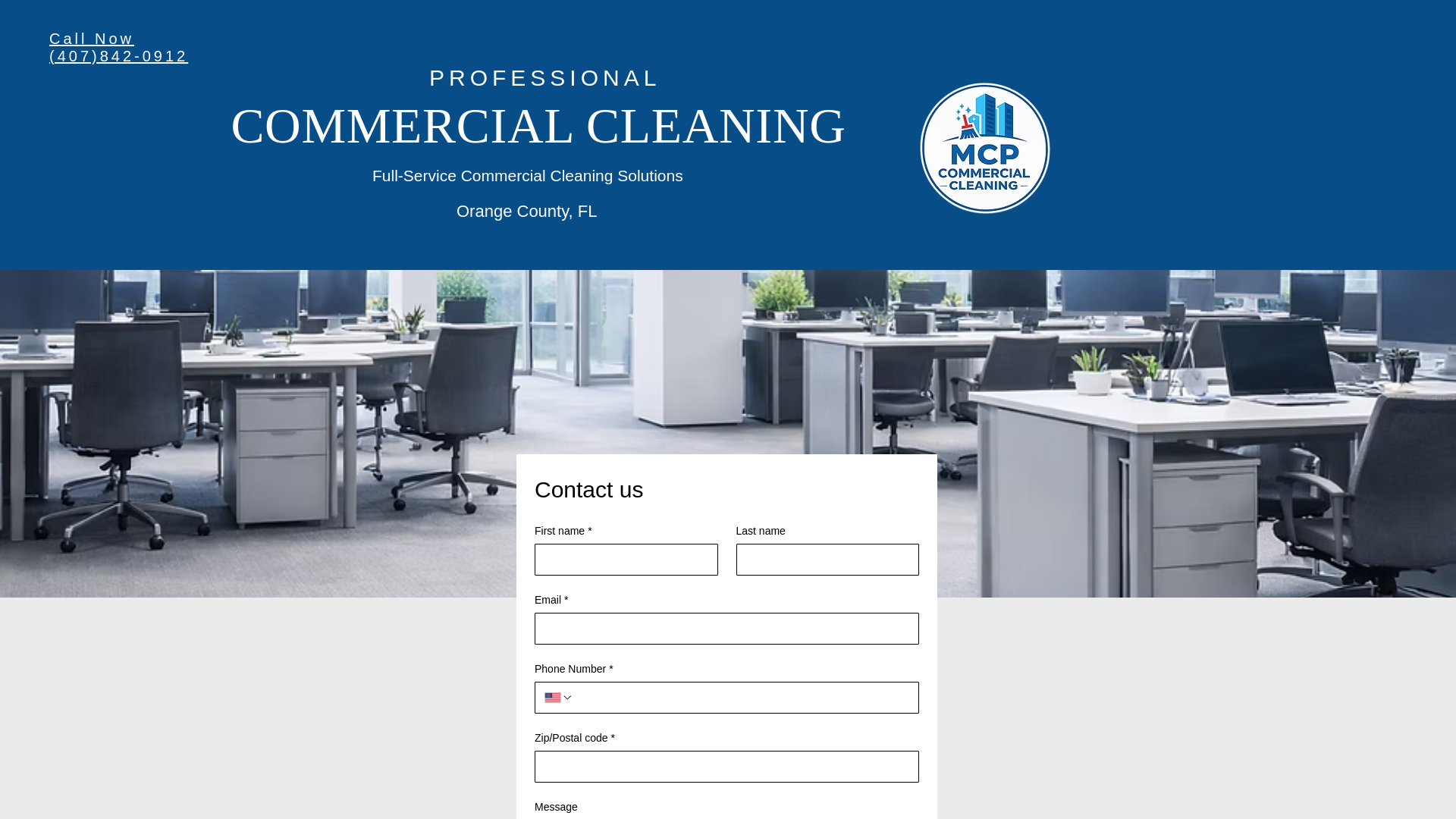 website screenshot of https://mcpcleaners.com/