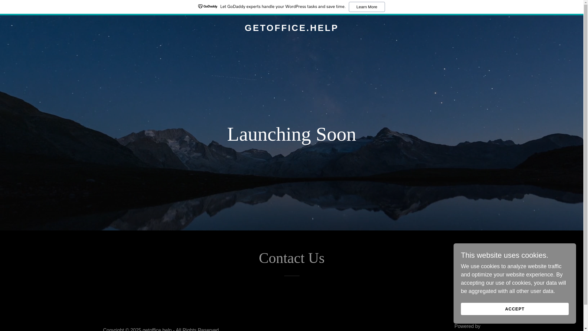website screenshot of https://getoffice.help/