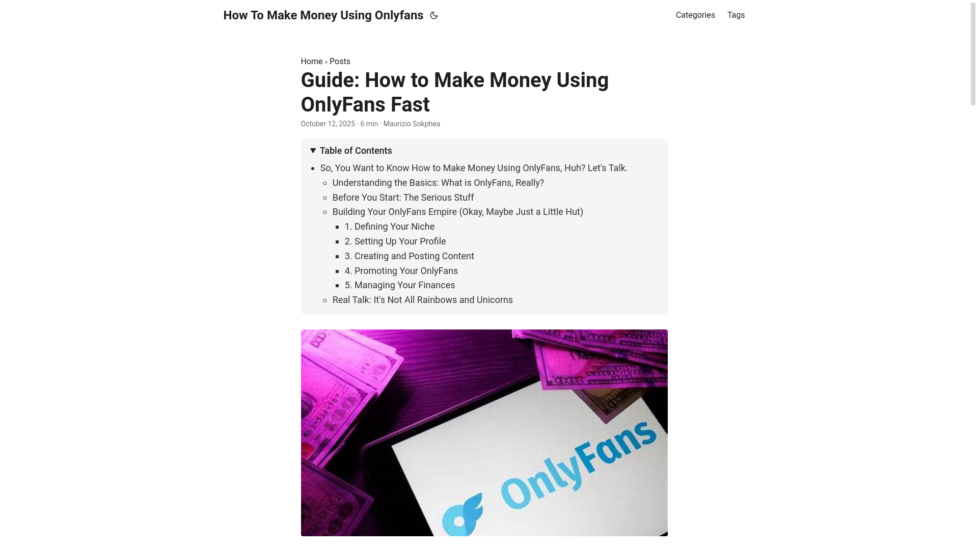 website screenshot of https://how-to-make-money-using-onlyfans.pages.dev/