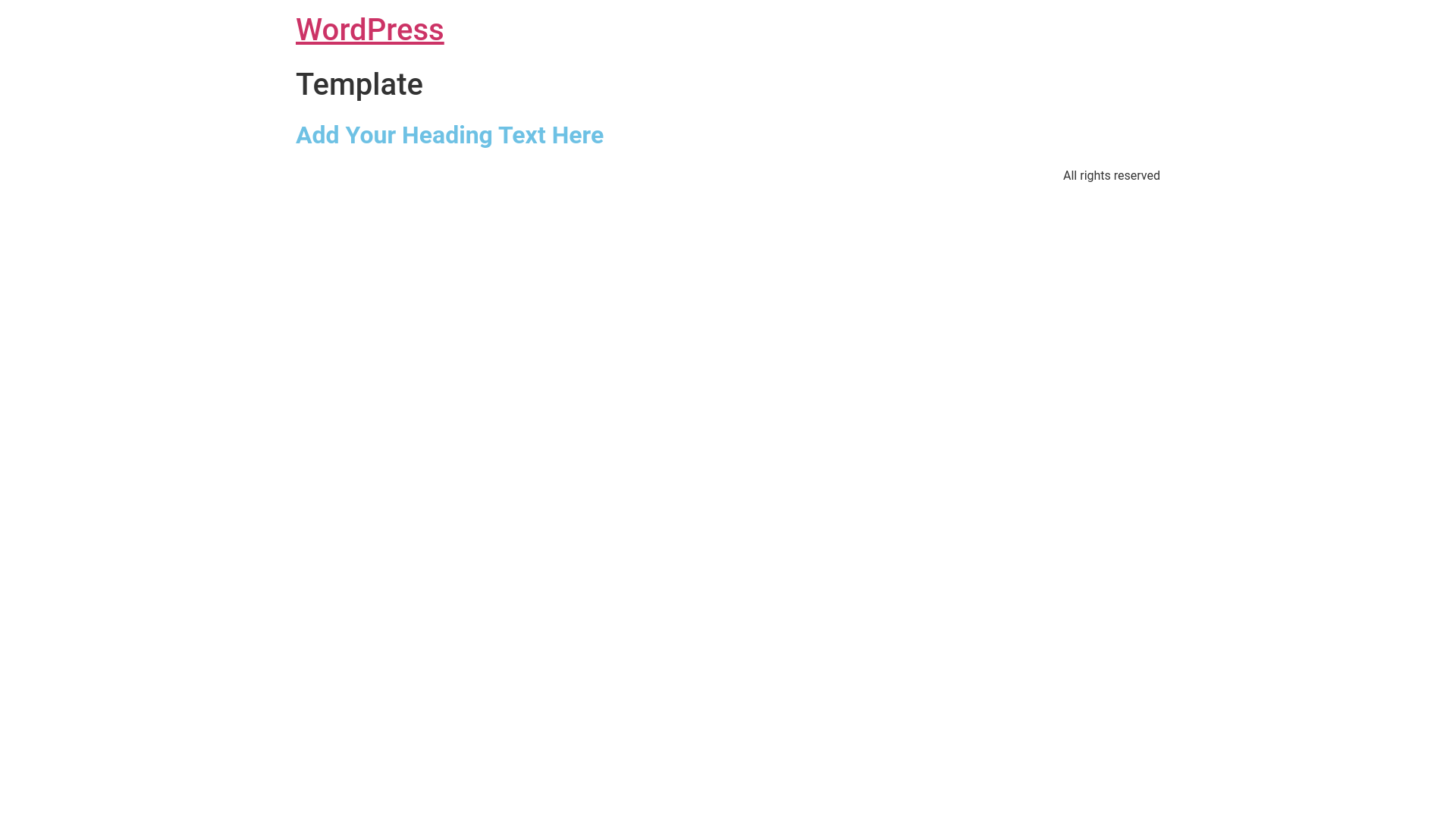 website screenshot of https://steadyontemplate.link/