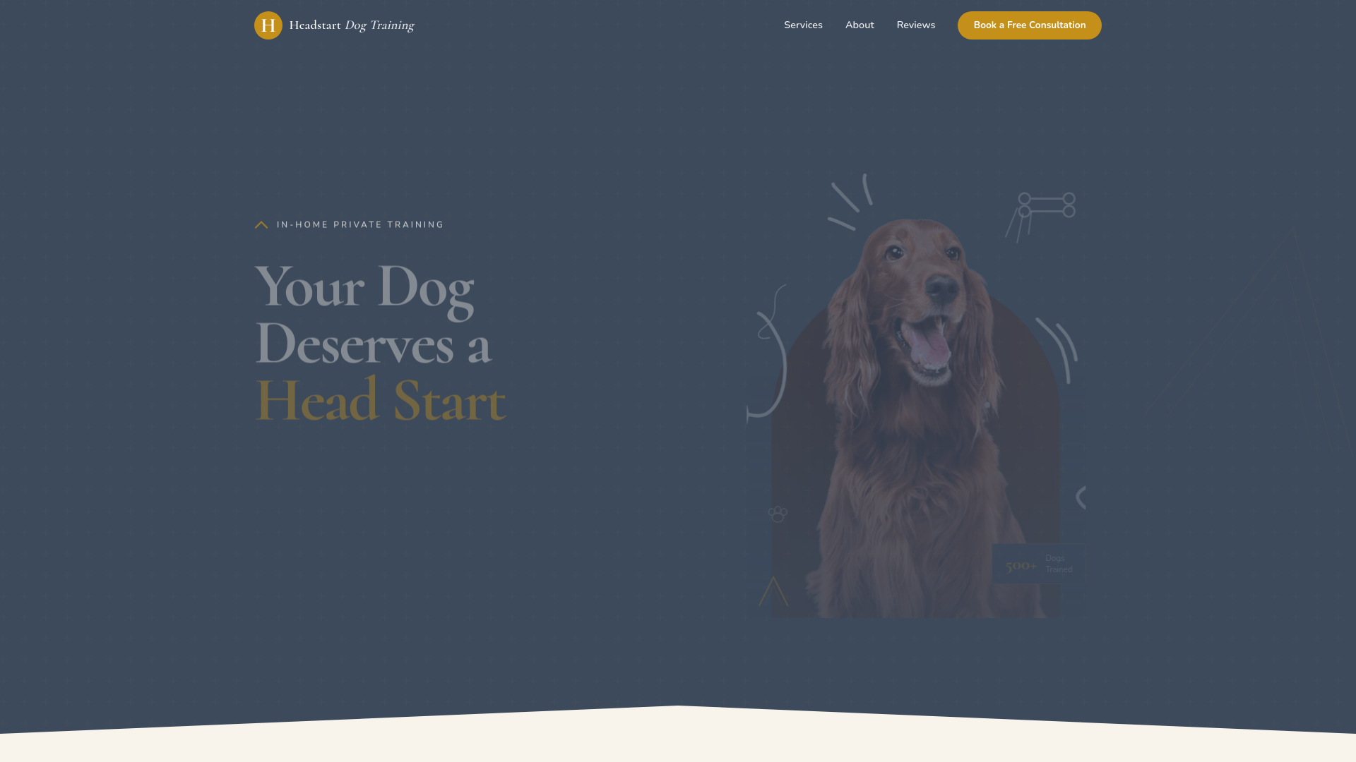 website screenshot of https://dog-website.pages.dev/