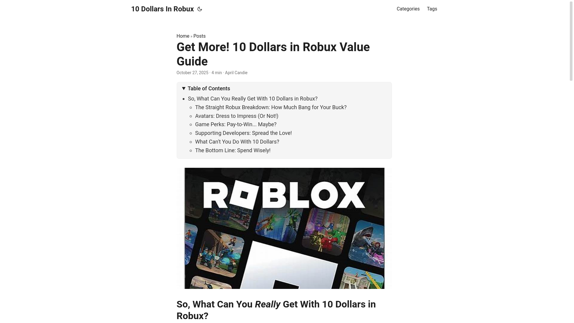 website screenshot of https://10-dollars-in-robux.pages.dev/