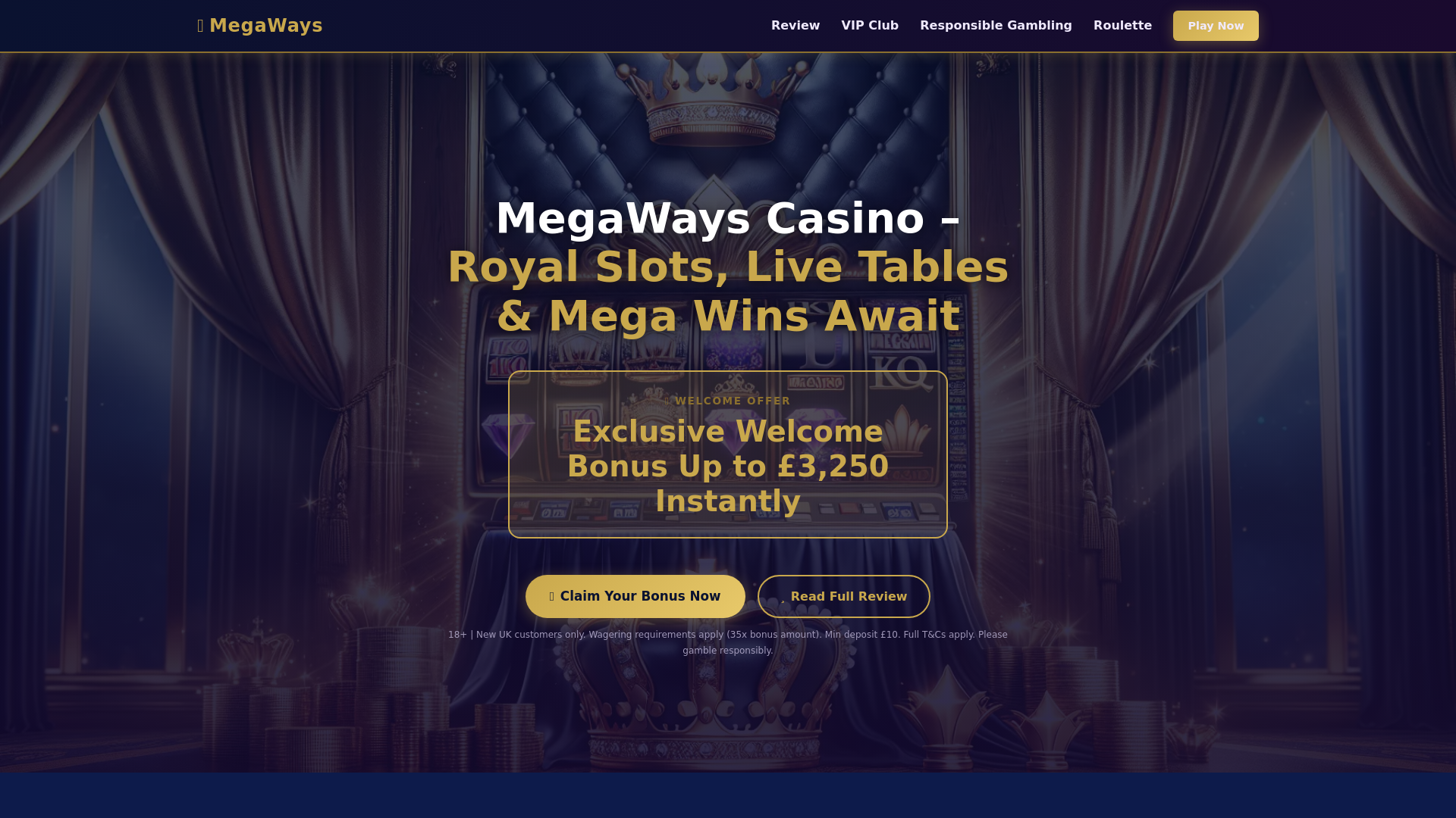 website screenshot of https://megawayscasino-org-uk.pages.dev/