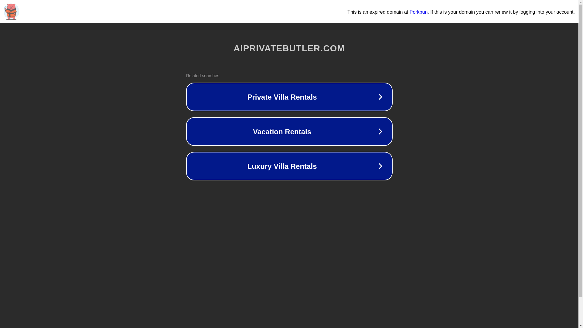 website screenshot of https://aiprivatebutler.com/