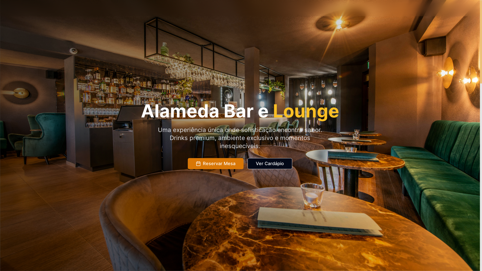 website screenshot of https://alamedabarelounge.store/
