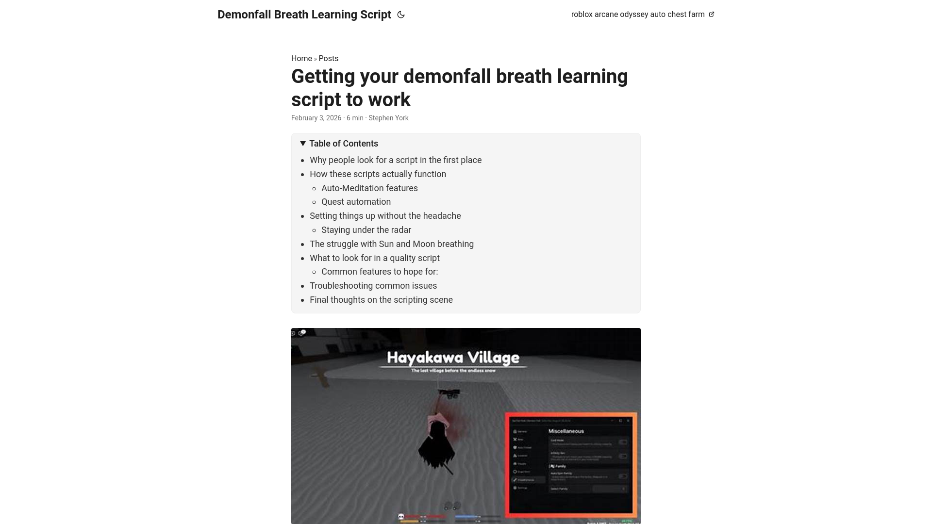 website screenshot of https://demonfall-breath-learning-script.pages.dev/
