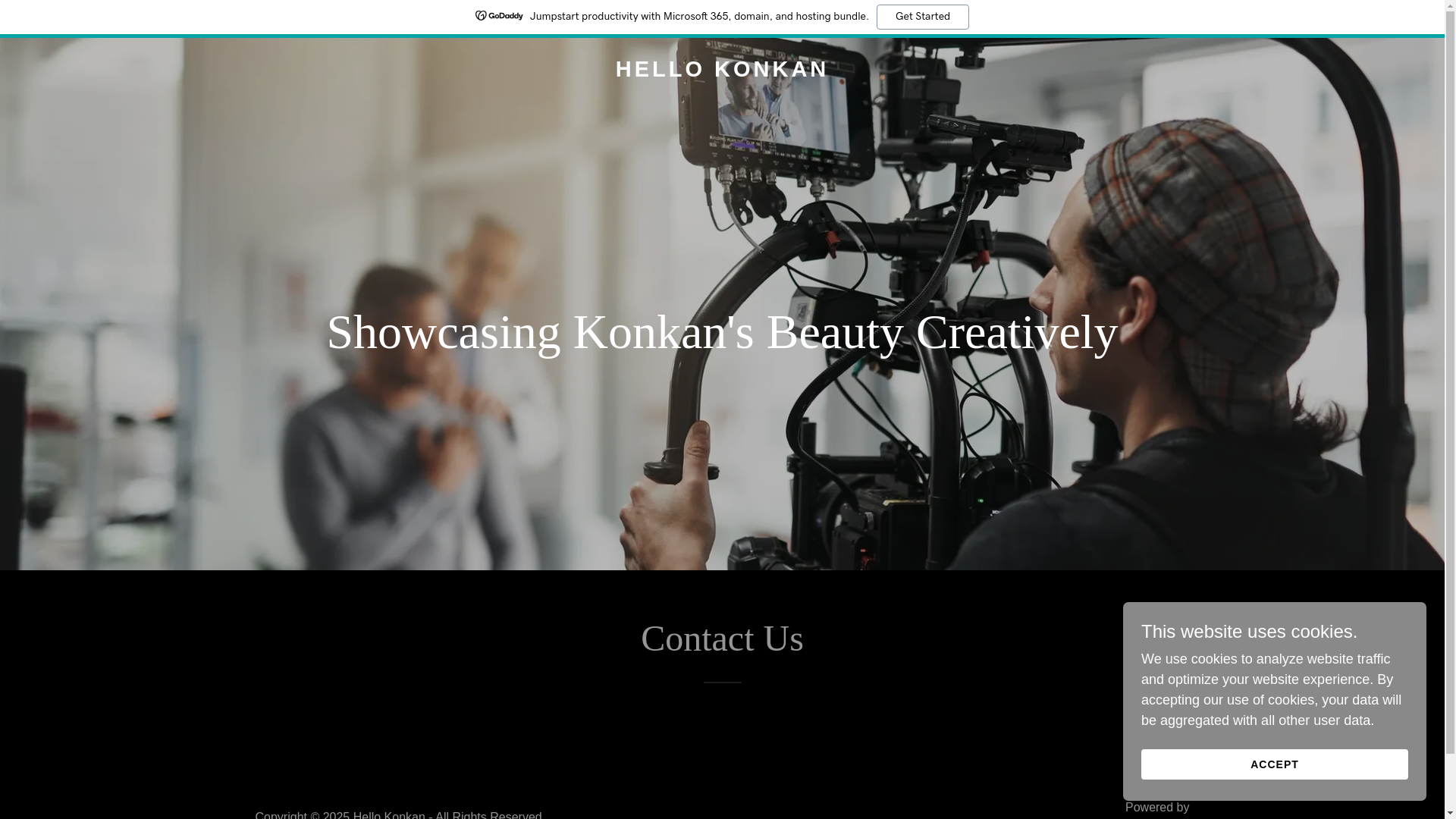 website screenshot of https://hellokonkan.com/