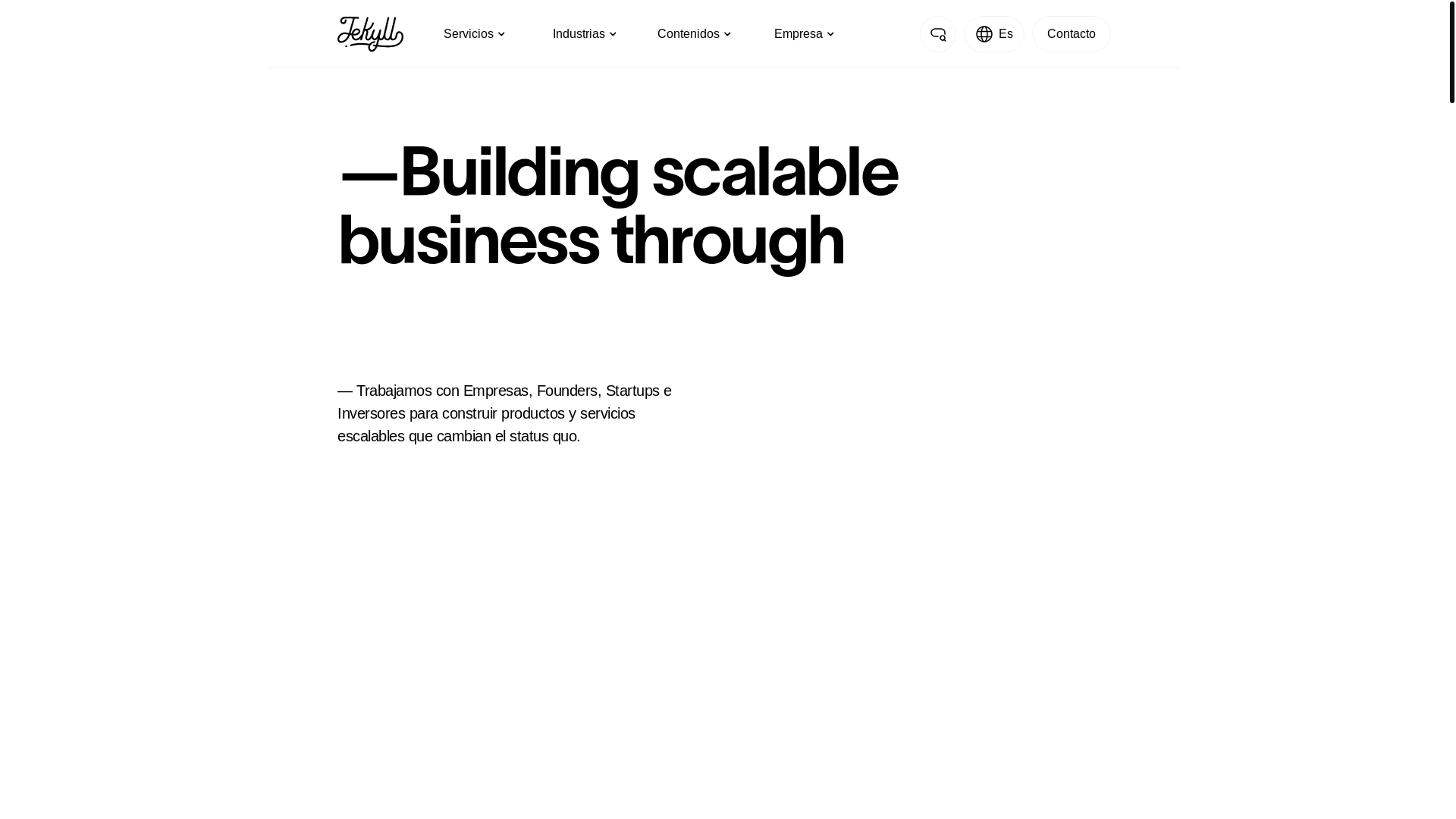 website screenshot of https://jekyllspin.com/