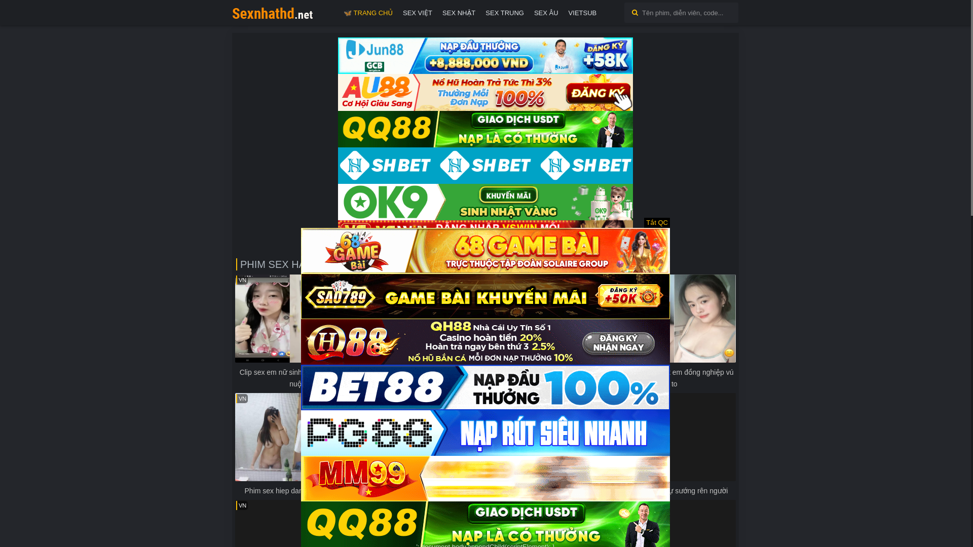 website screenshot of https://8sexnhathd.com/