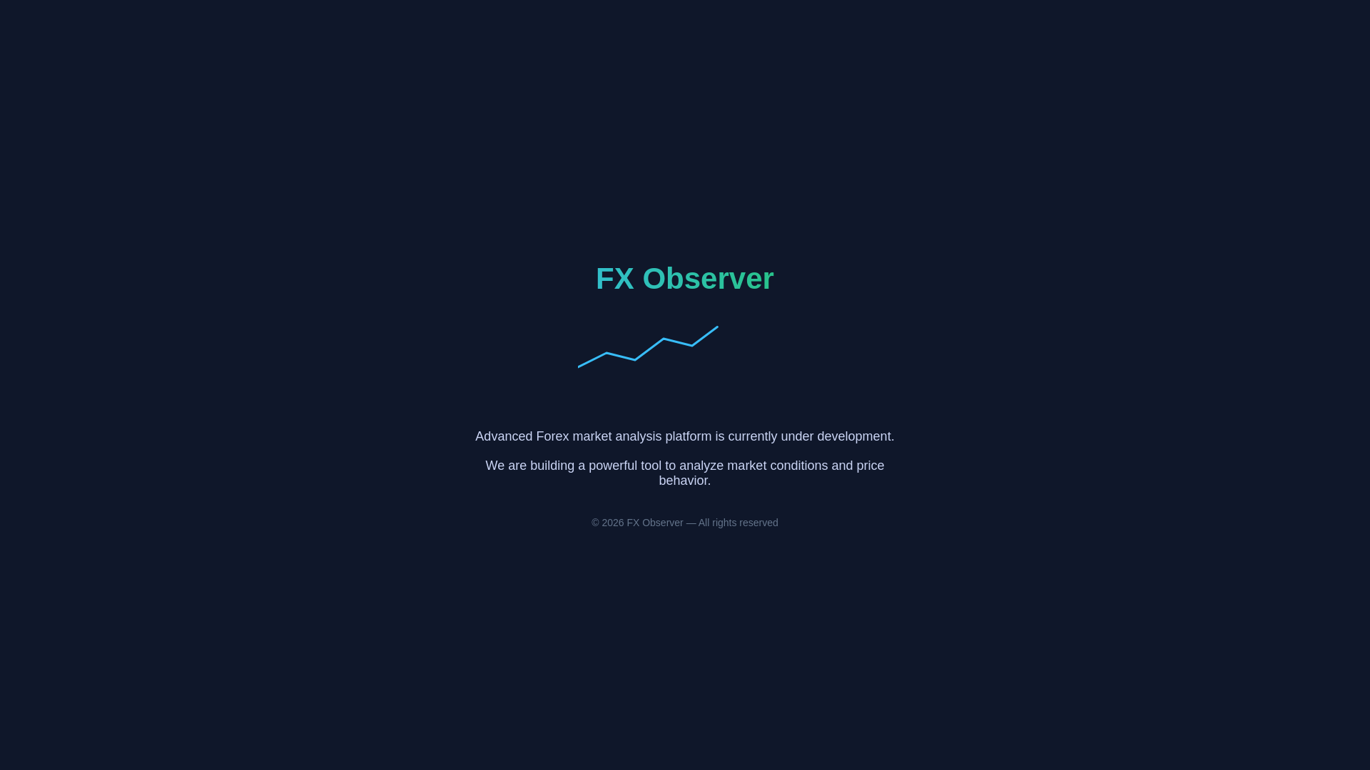 website screenshot of https://fxobserver.app/