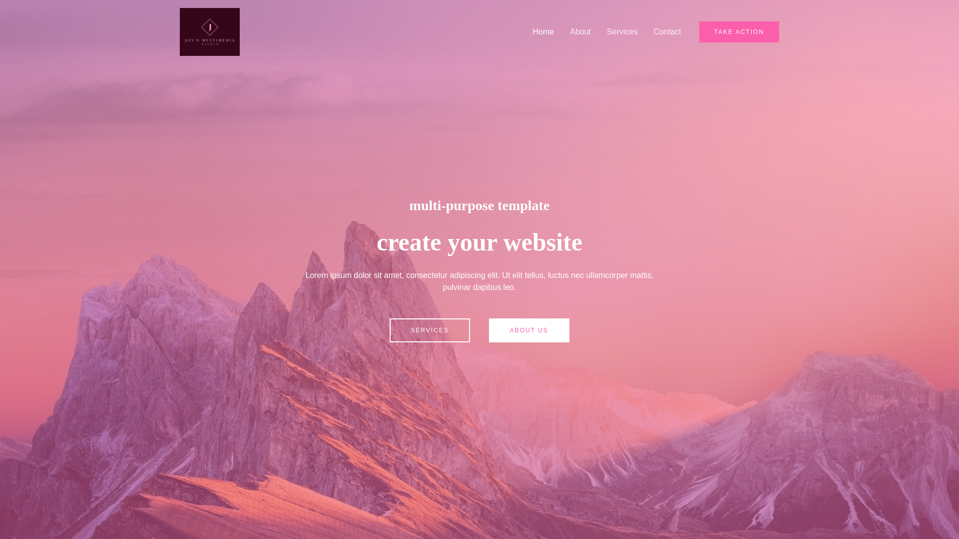 website screenshot of https://joysmultimediastudio.com/