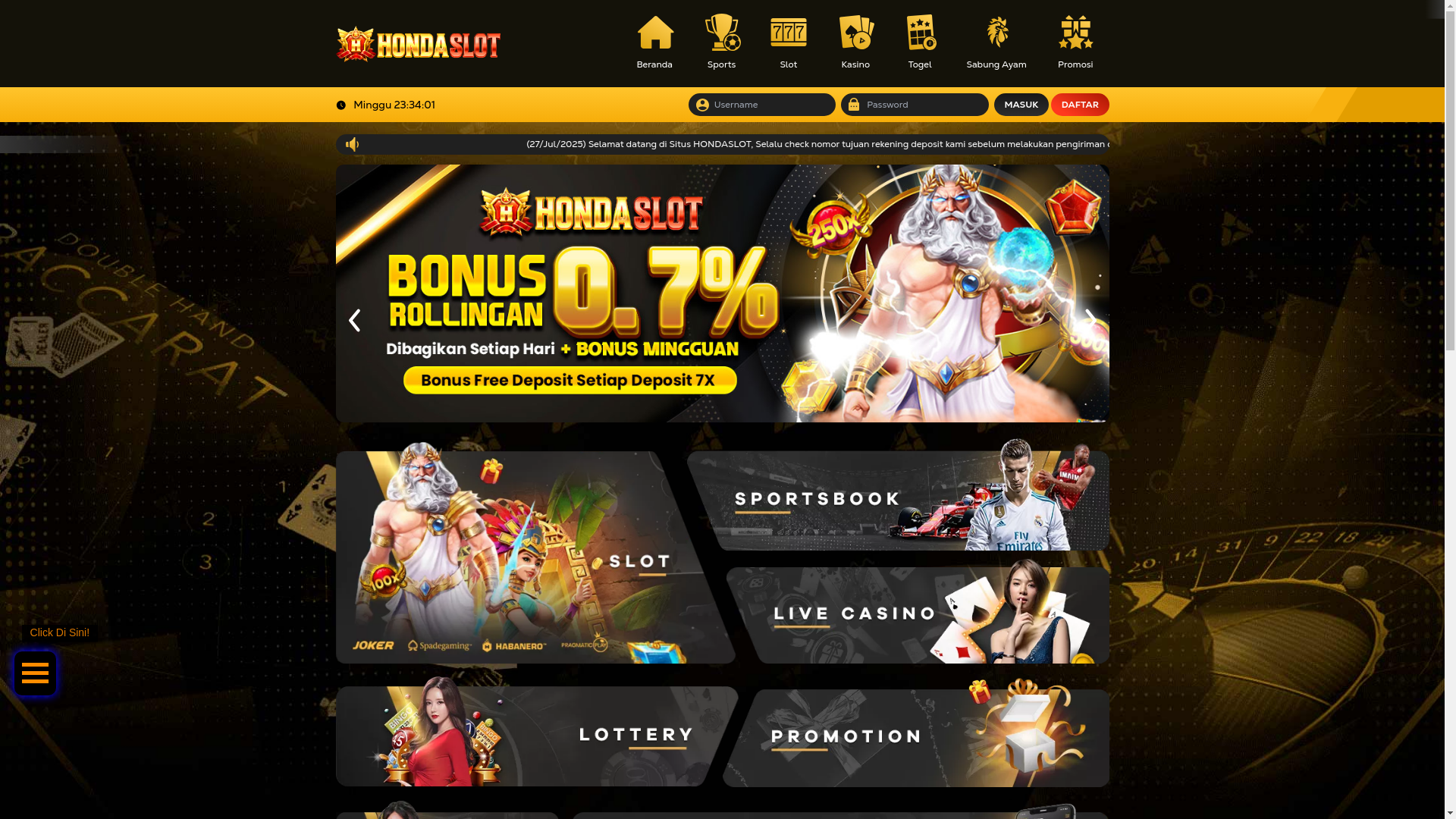 website screenshot of https://hondagacor56.xyz/