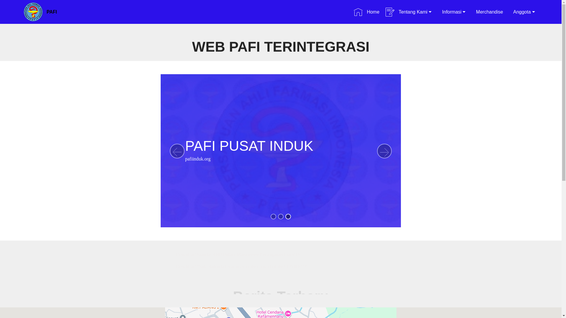 website screenshot of https://pafi-timortengahutara-org.pages.dev/