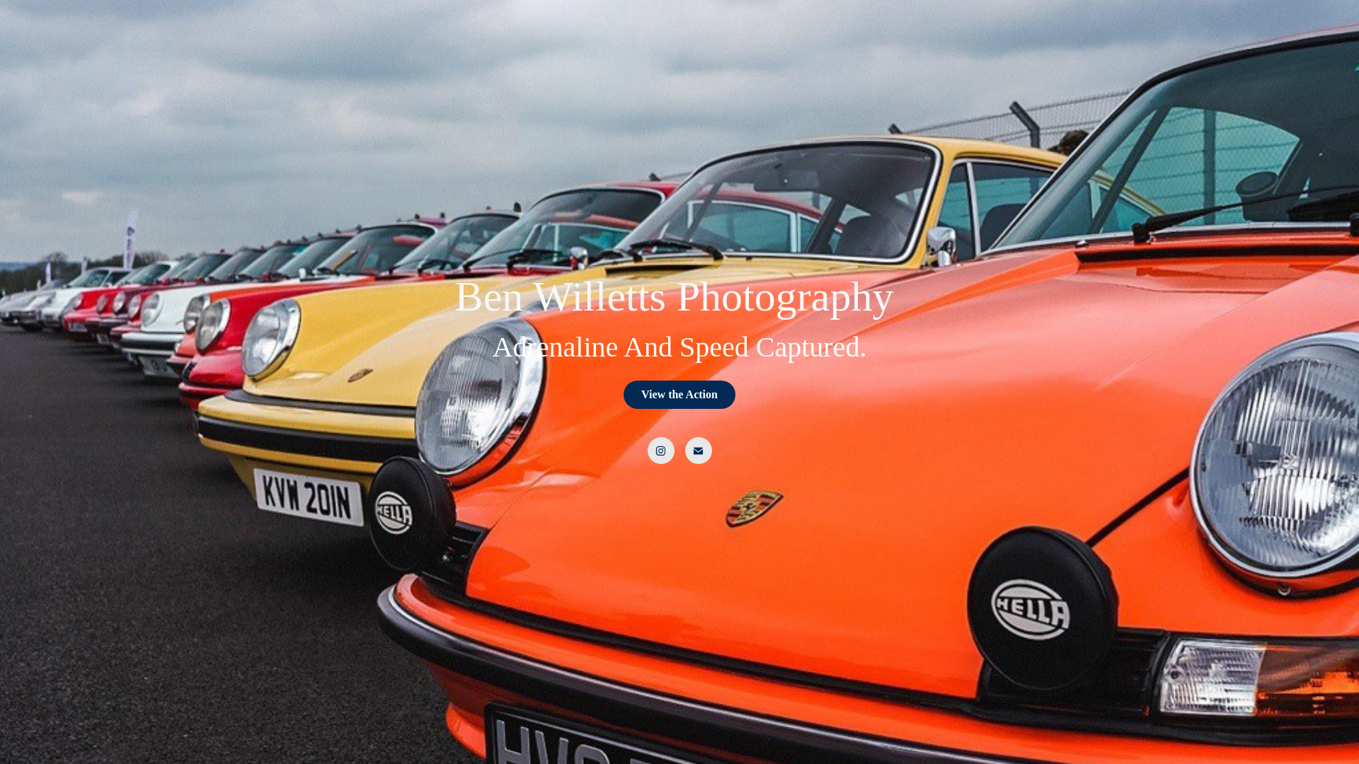 website screenshot of https://benwillettsphotography.com