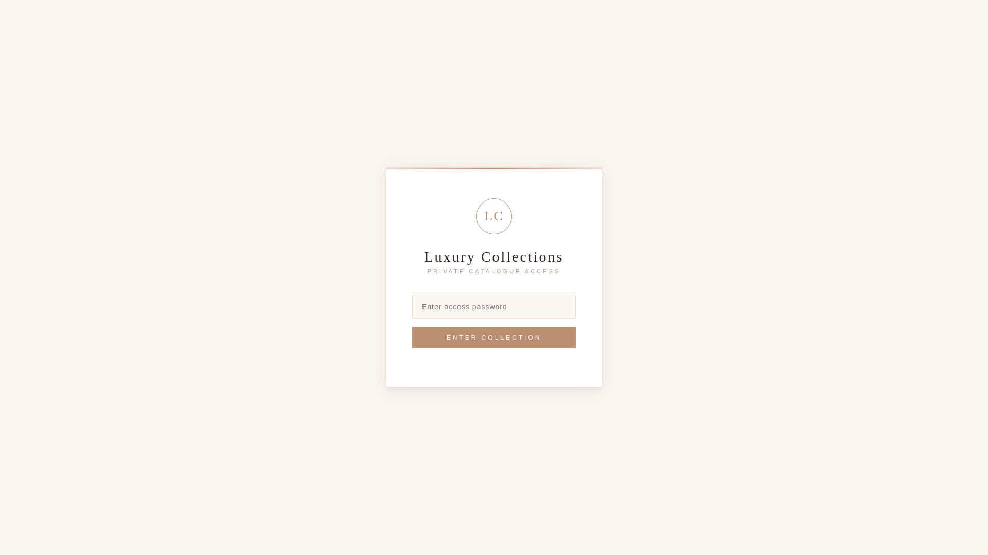 website screenshot of https://luxury-collections.pages.dev/