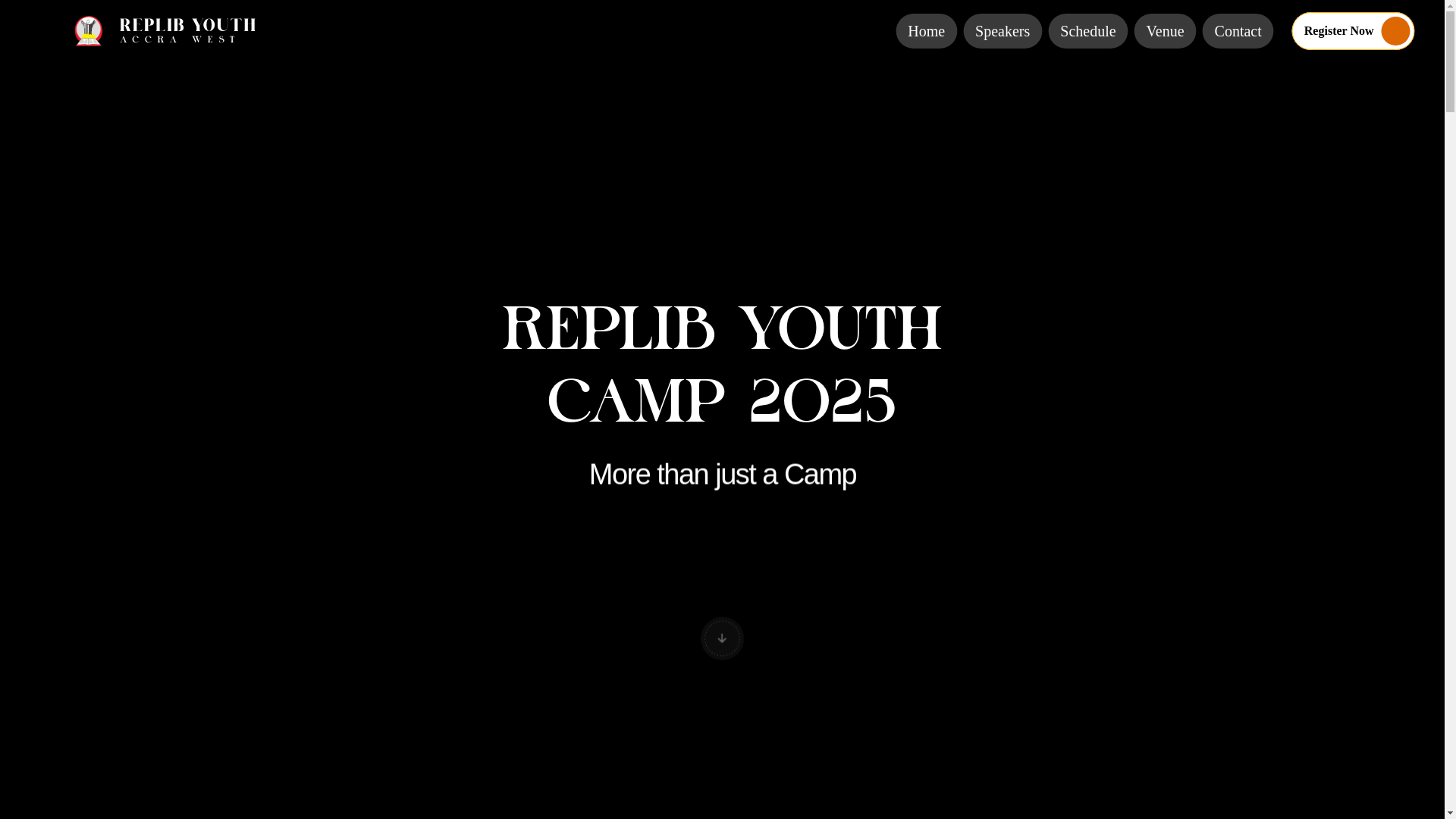 website screenshot of https://replibyouthcamp.com/