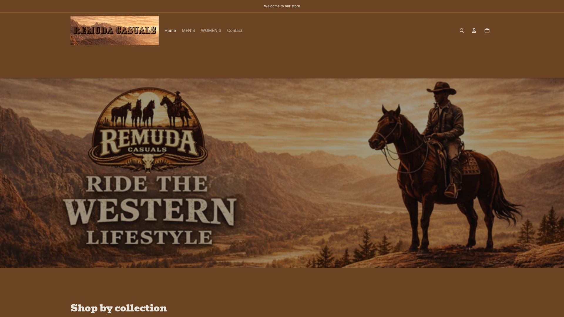 website screenshot of https://remudacasuals.com/