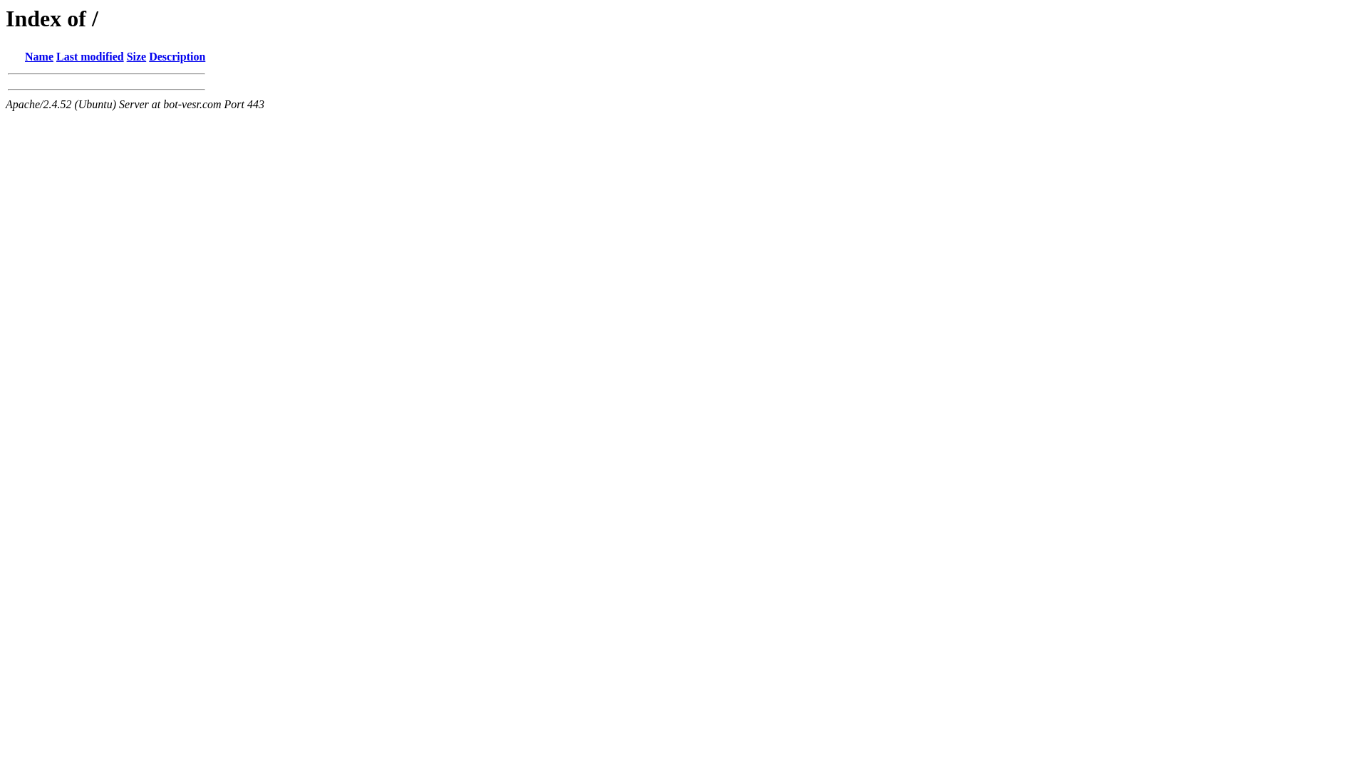 website screenshot of https://bot-vesr.com/