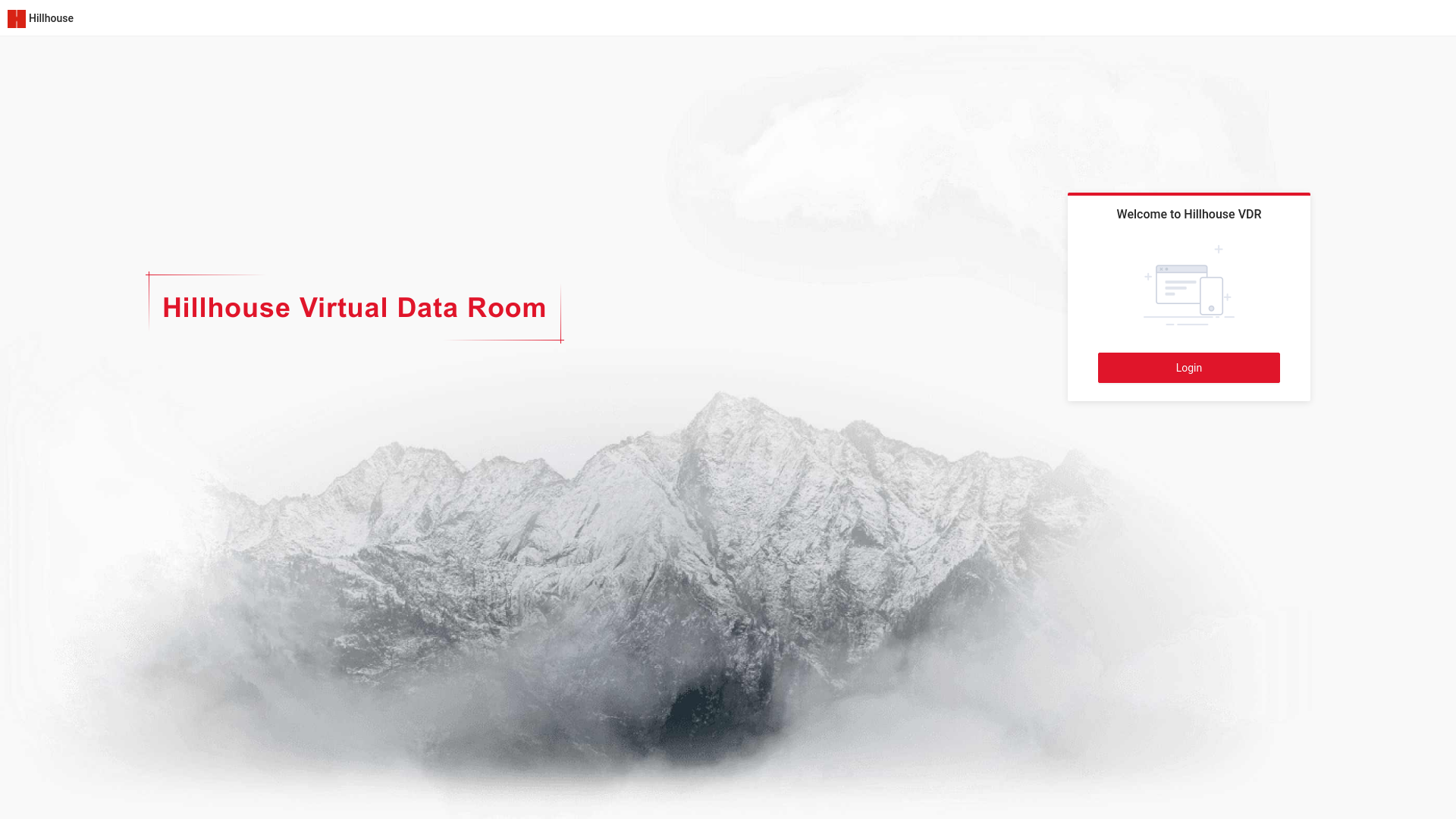 website screenshot of https://vdr.hillhouseinvestment.com/