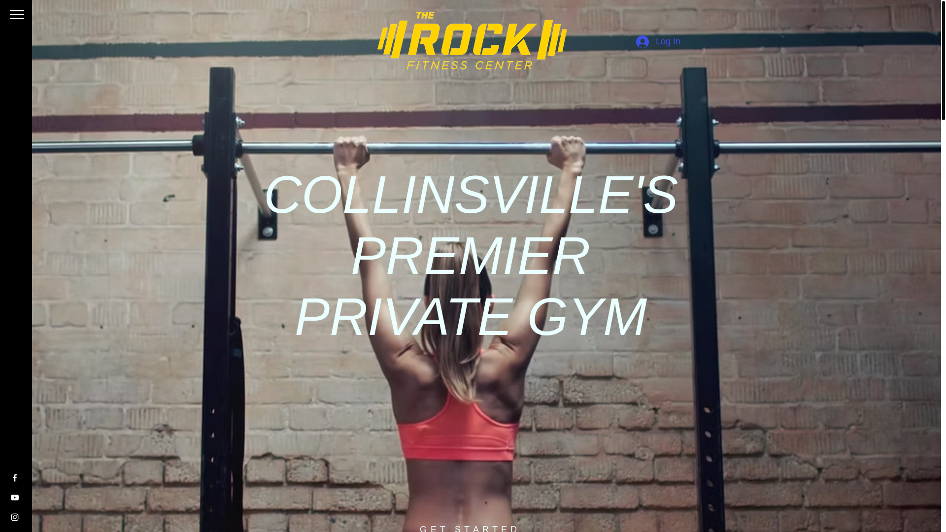 website screenshot of https://rock-wellclinic.com/