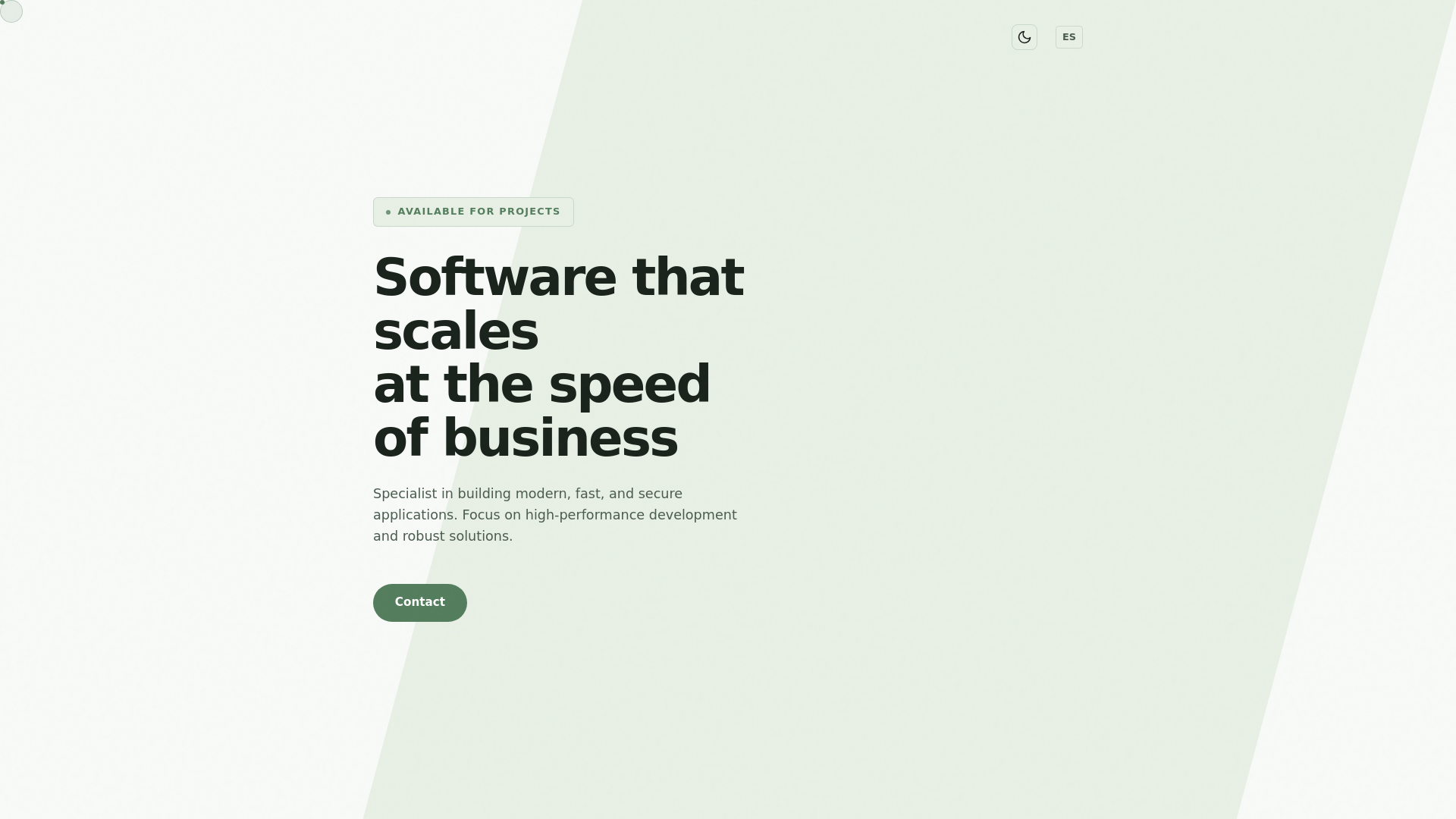 website screenshot of https://federicoleiva.dev/