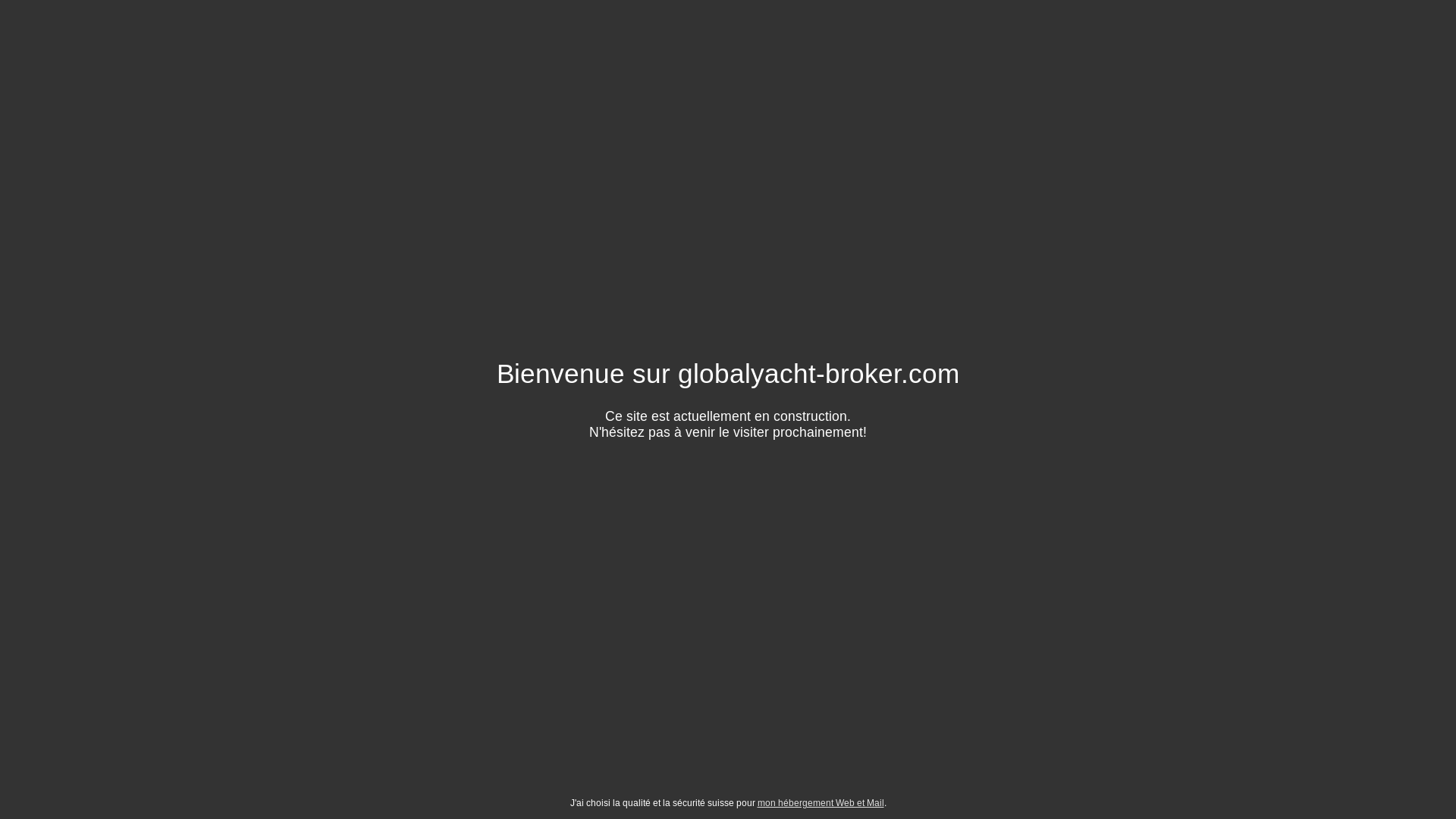website screenshot of https://globalyacht-broker.com/