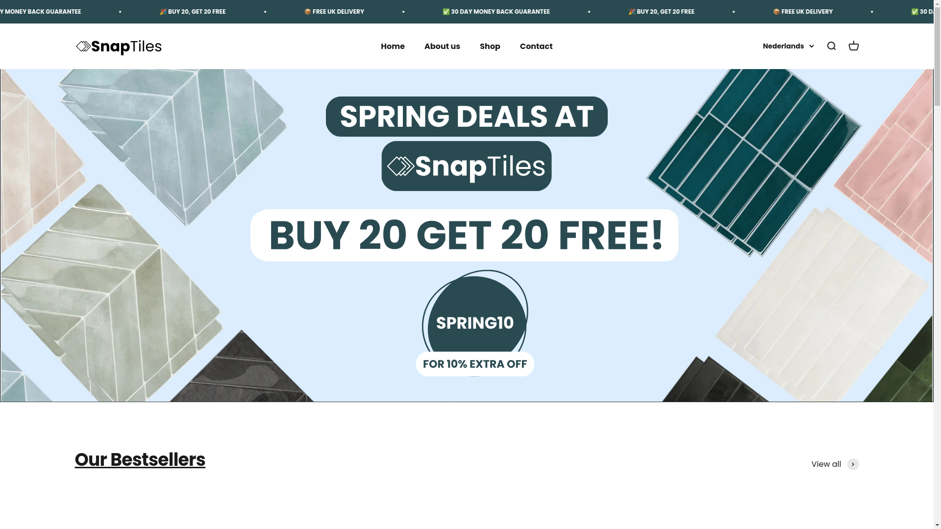 website screenshot of https://mariazofia.pl/