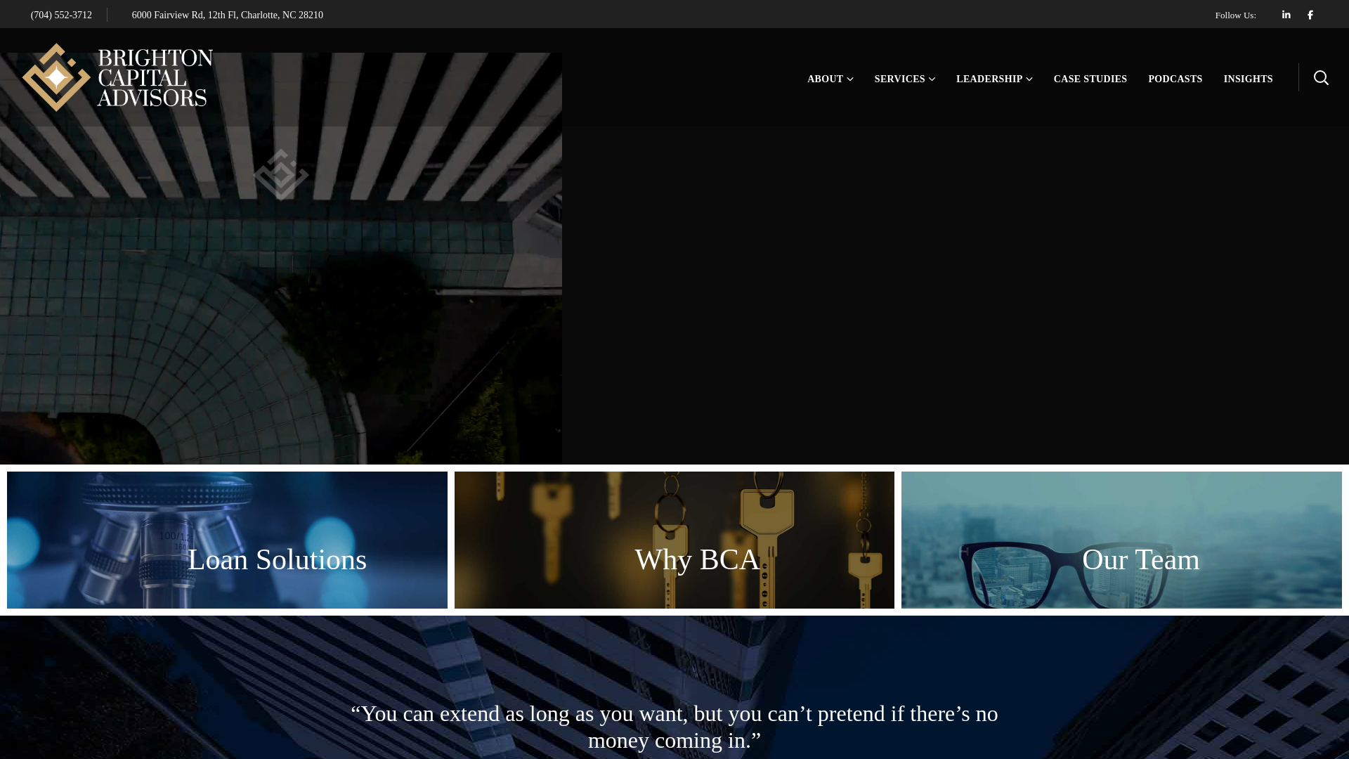 website screenshot of http://www.brightoncapitaladvisors.com/