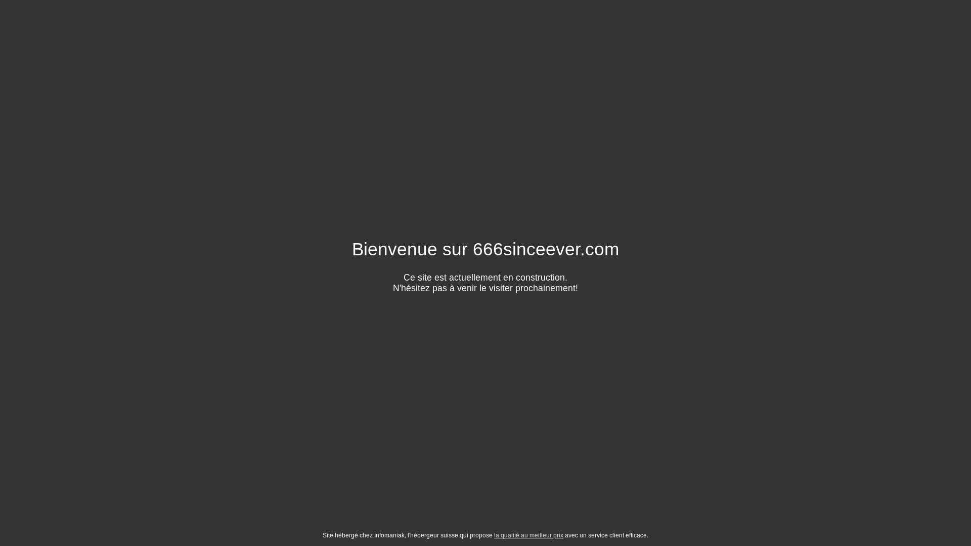 website screenshot of https://666sinceever.com/
