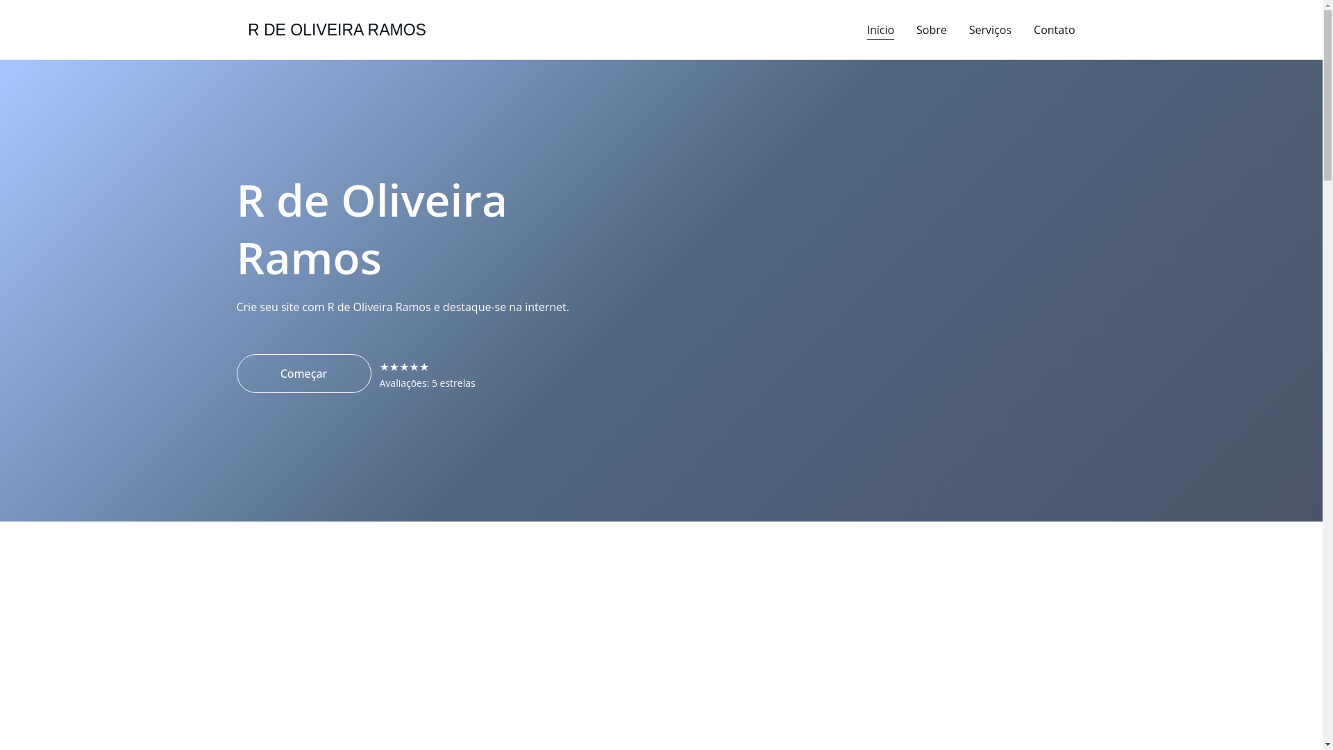 website screenshot of https://oliveirltda.shop/