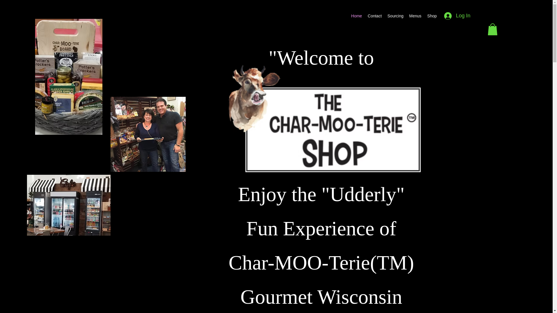 website screenshot of https://thecharmooterieshop.com/