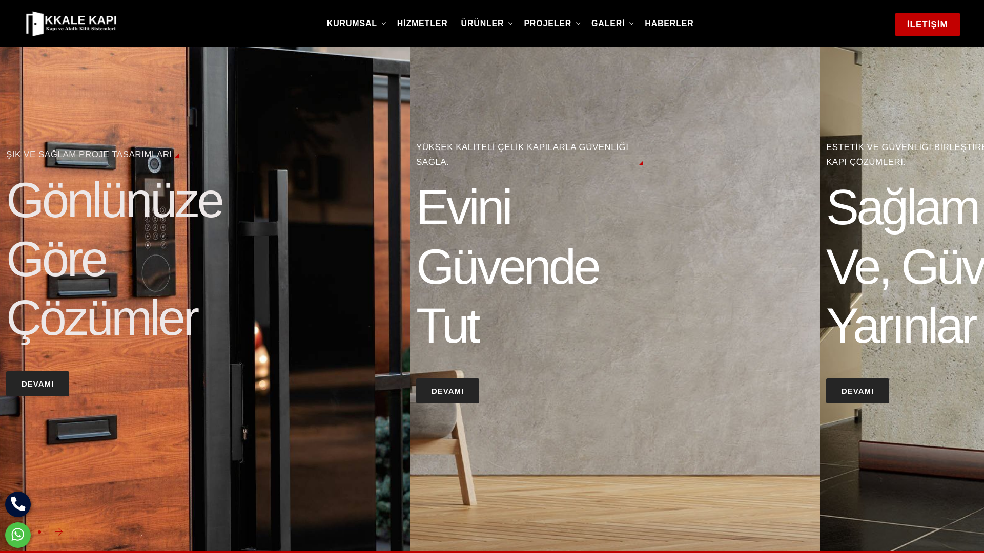 website screenshot of https://kkalekapi.com/