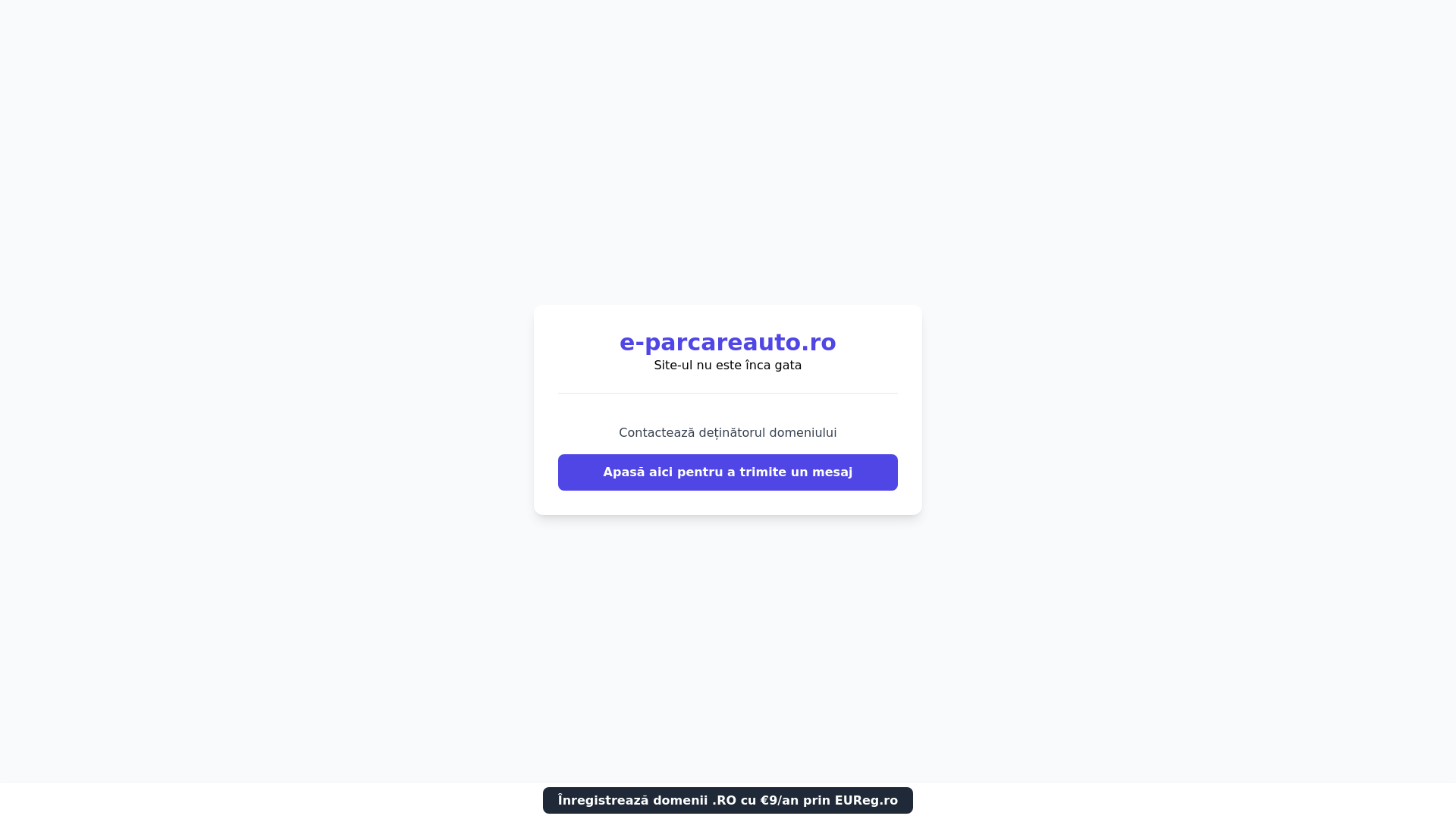 website screenshot of https://e-parcareauto.ro/