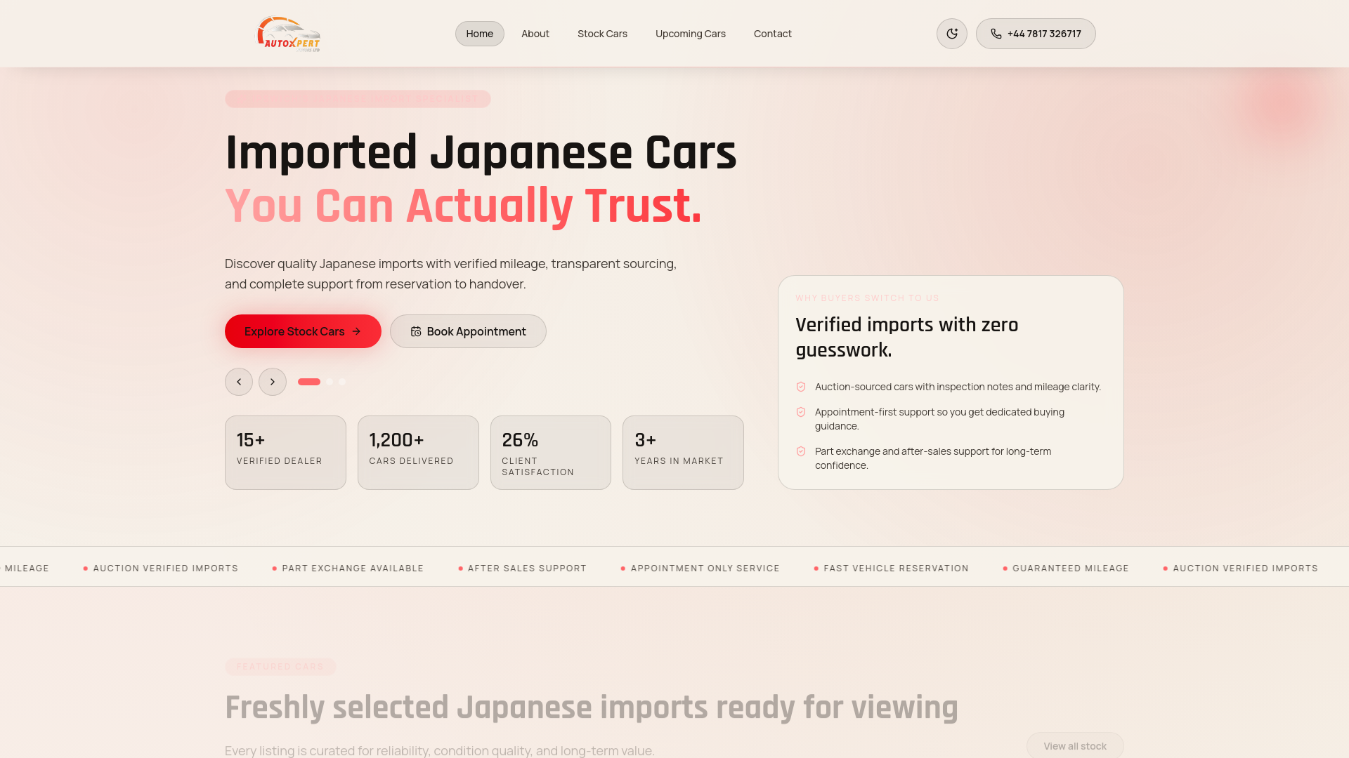 website screenshot of https://auto-expert-motors-website-uk-london.pages.dev/