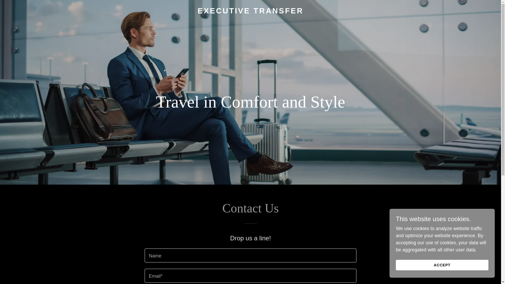 website screenshot of https://lerexecutivetransfer.com/