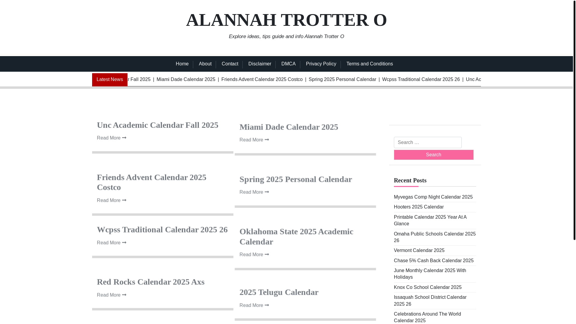 website screenshot of https://alannahtrottero.pages.dev/