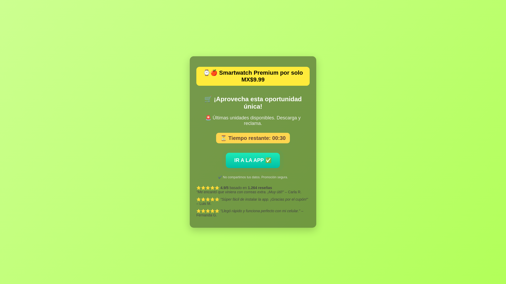 website screenshot of https://smartwatchmexico.pages.dev/