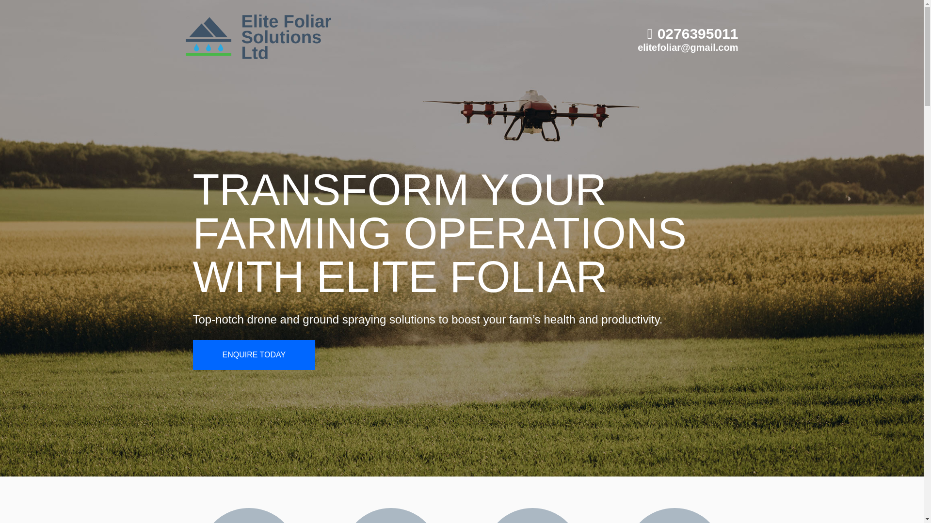 website screenshot of https://elite-foliar.co.nz/