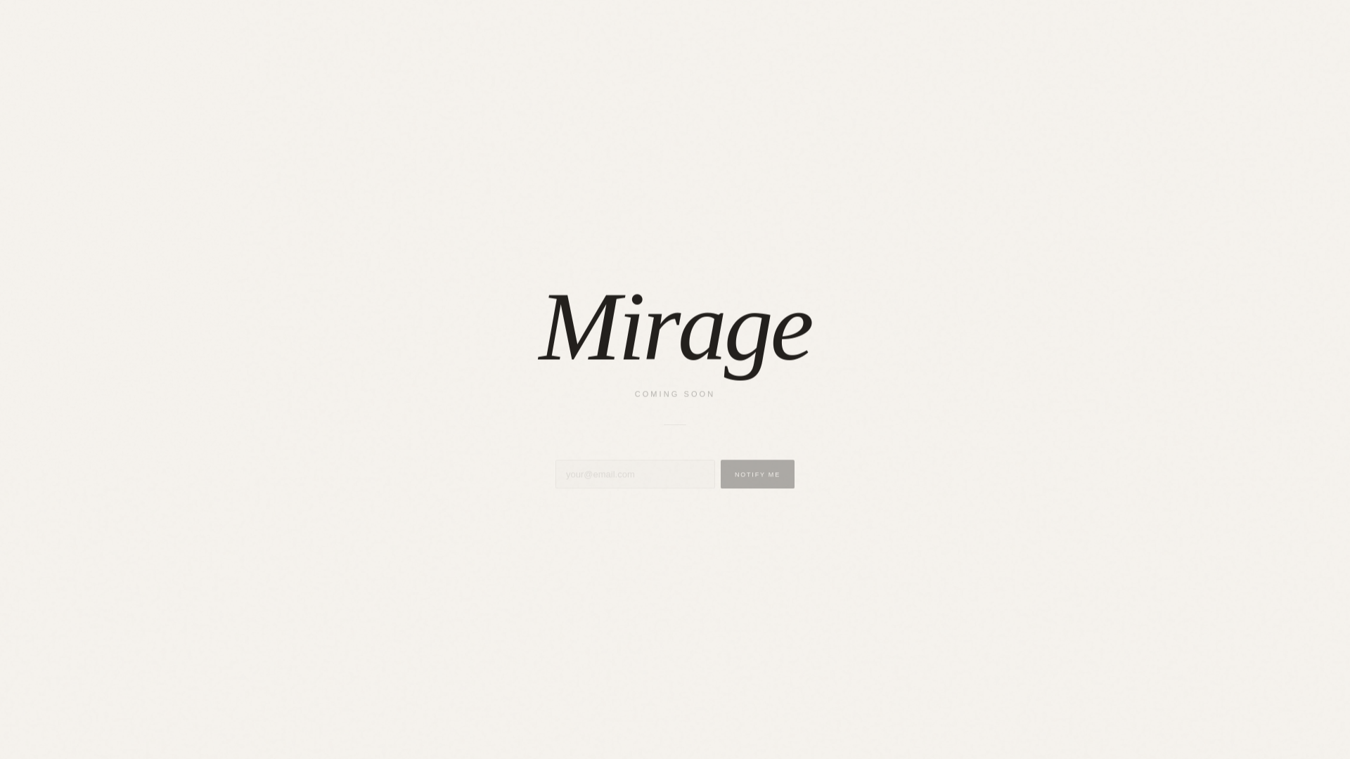 website screenshot of https://mirageicons.com/