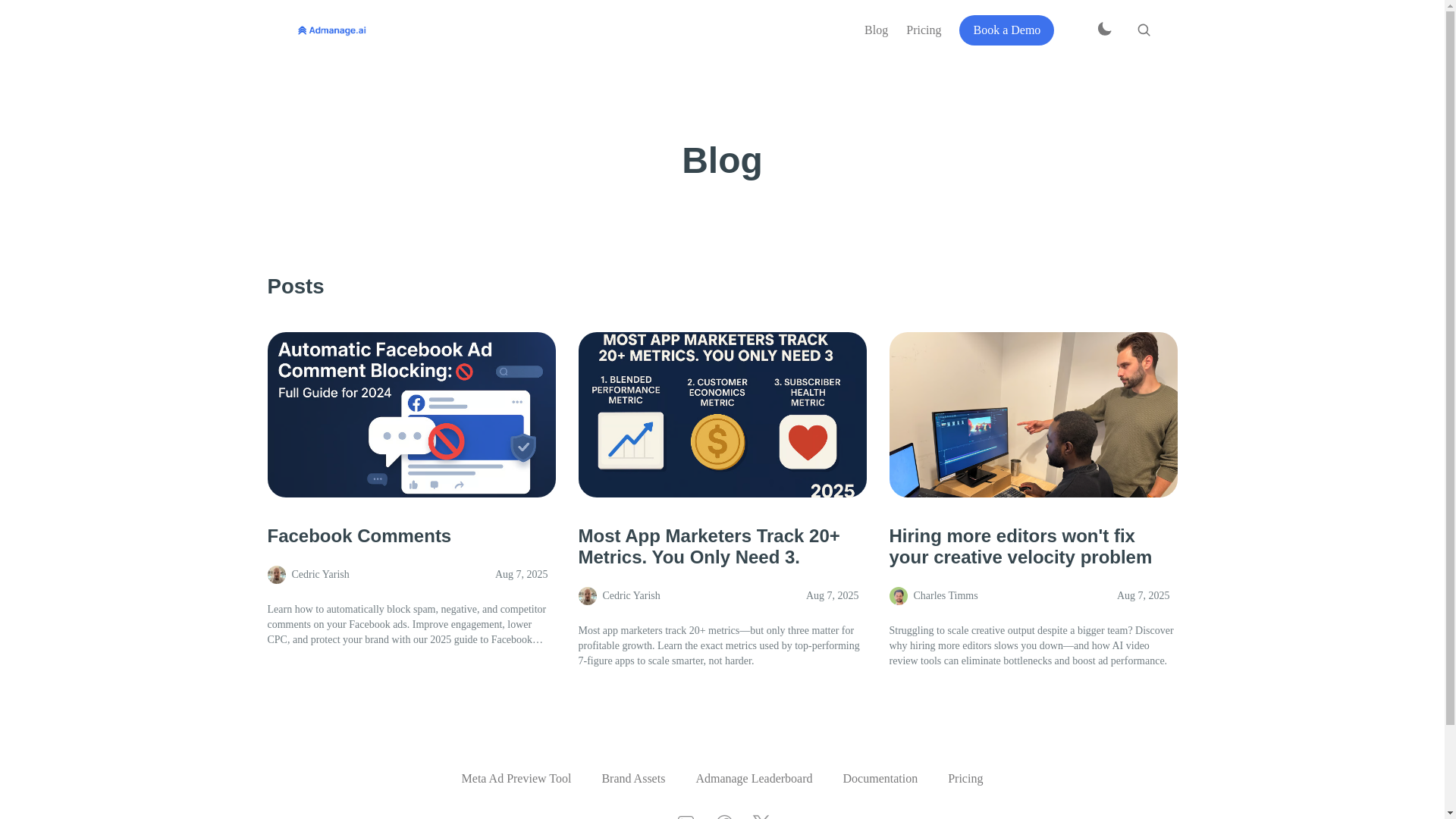 website screenshot of https://admanage-bullet.pages.dev/