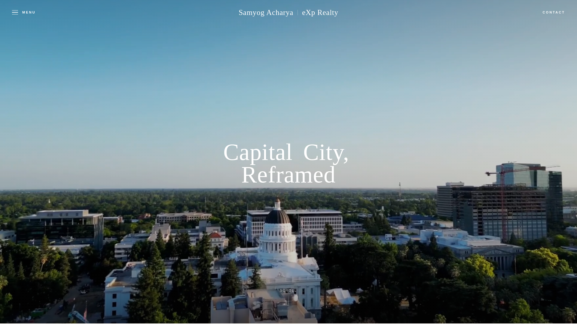 website screenshot of https://samyogacharya.pages.dev/